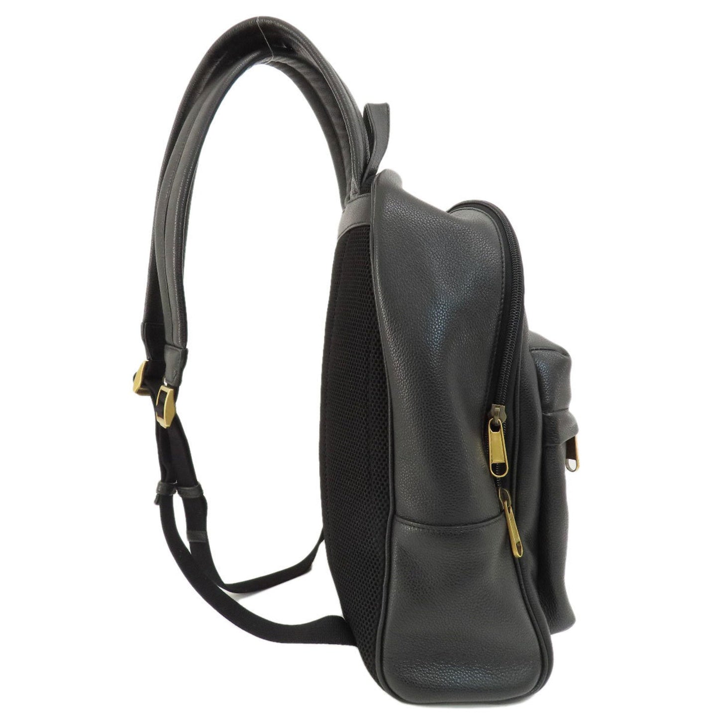 Gucci Black Leather Backpack ( )