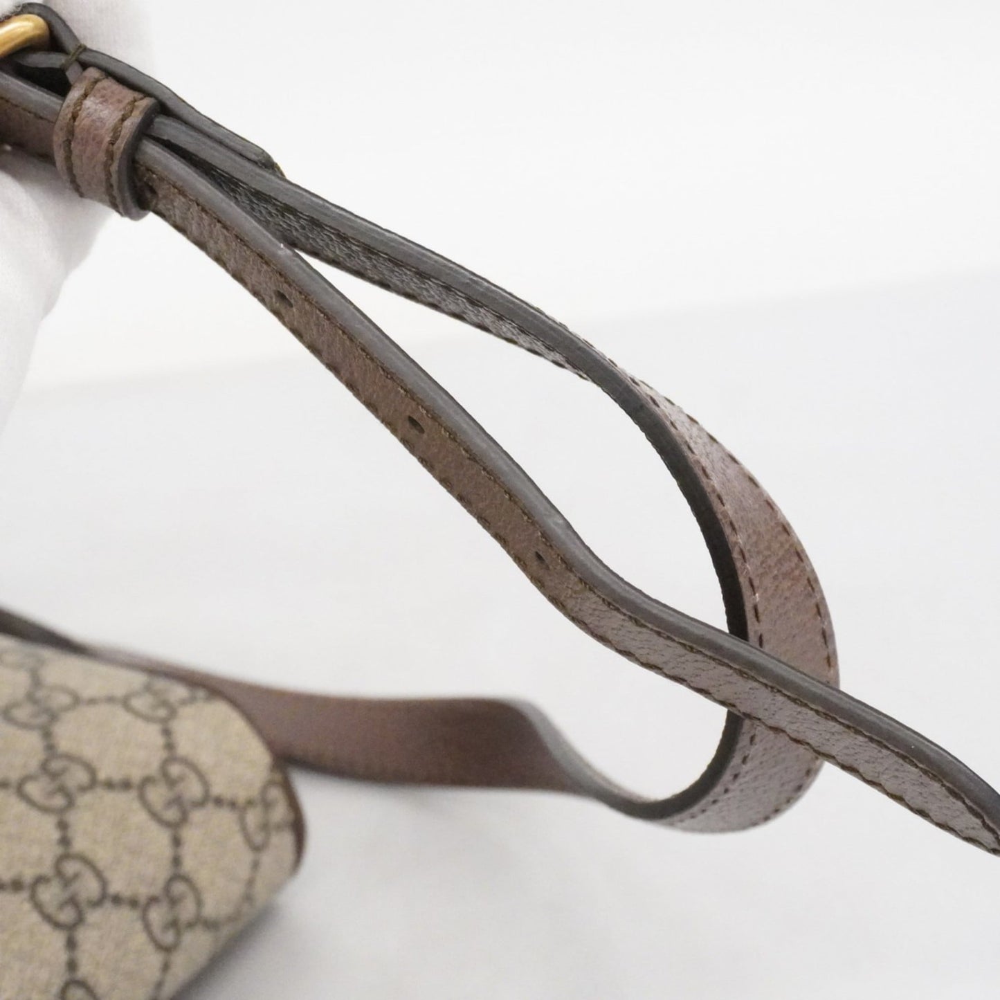 Gucci Brown Pvc Shoulder Bag ( )