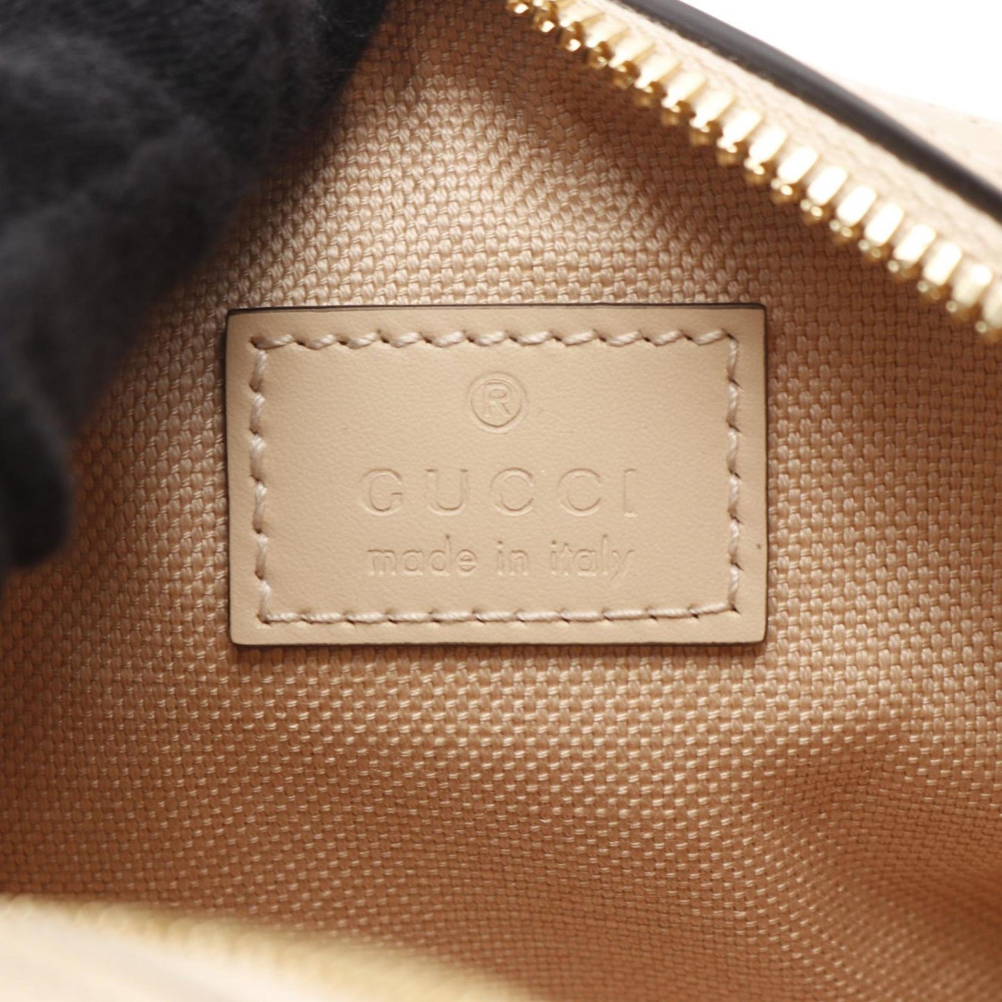 Gucci Beige Leather Handbag ( )
