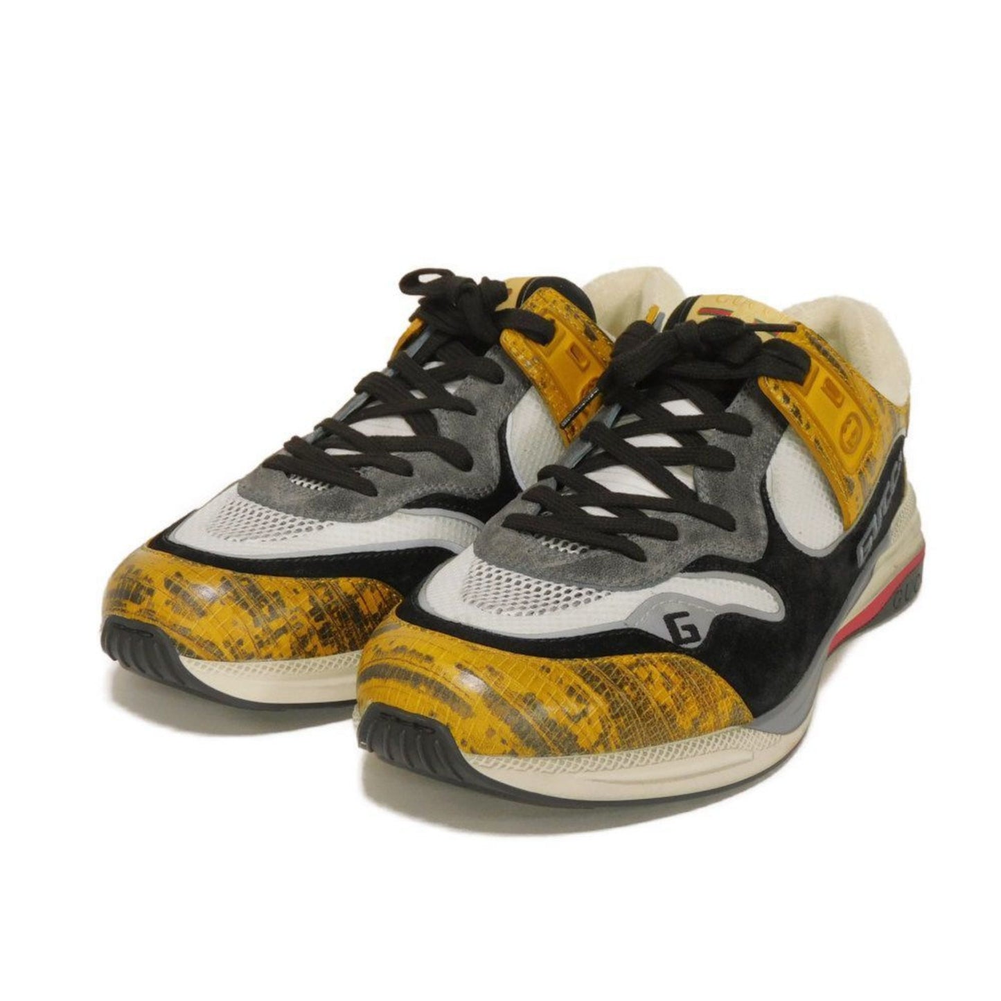 Gucci Multi-Color Yellow Sneakers ( )