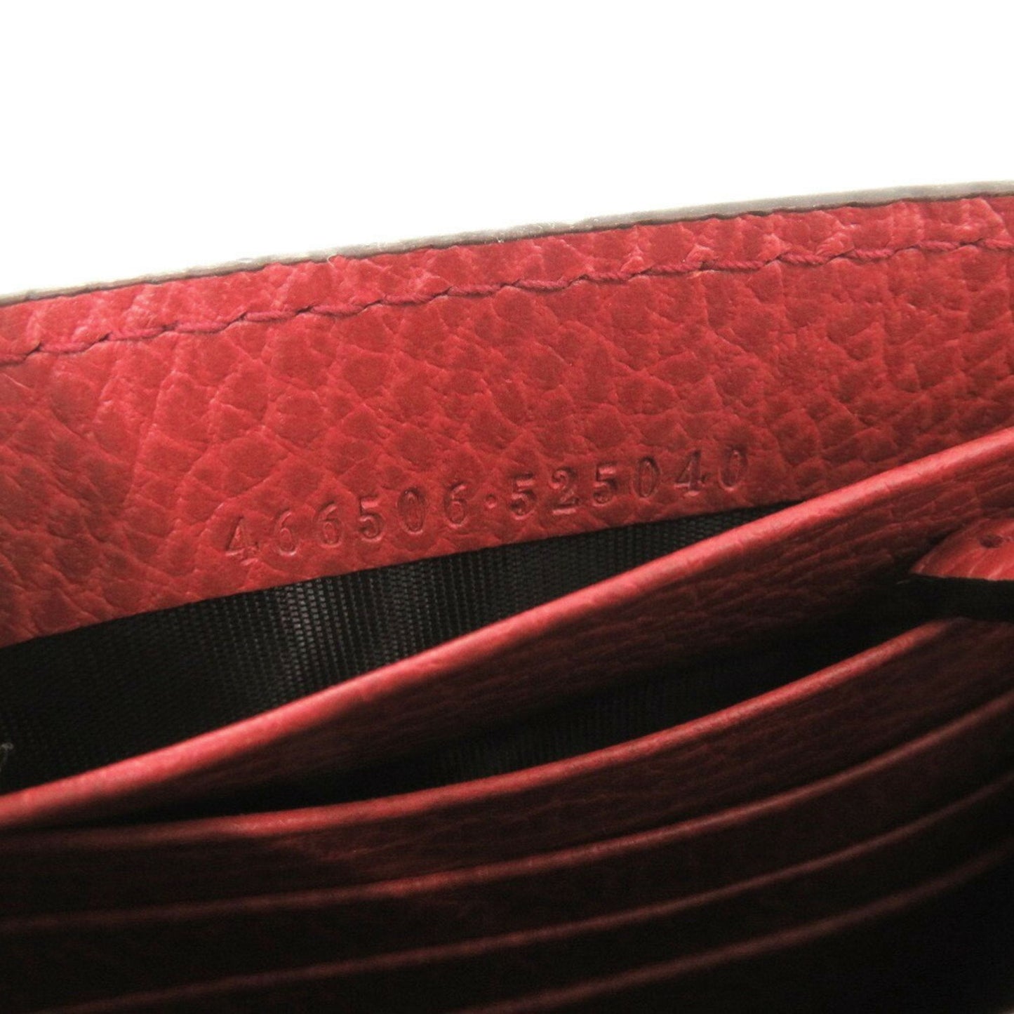Gucci Red Color Leather Shoulder Bag ( )