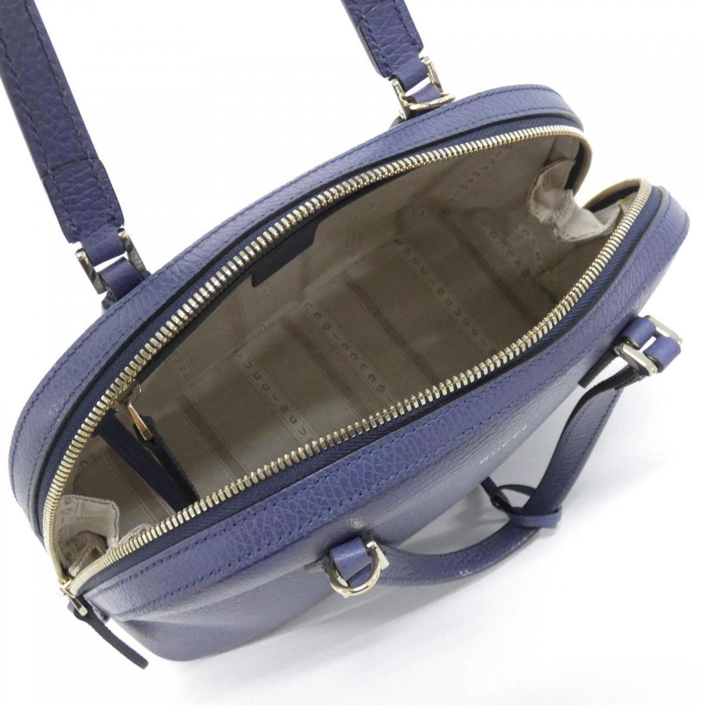 Gucci Blue Leather Handbag ( )