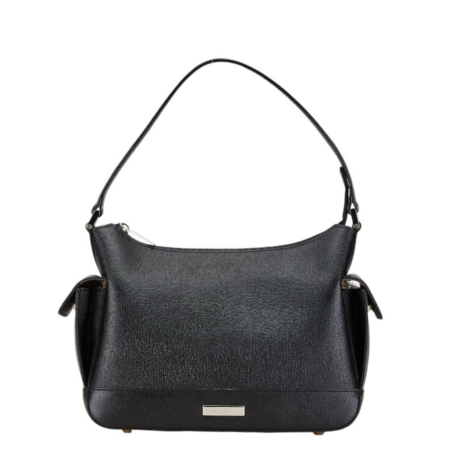 Burberry Black Leather Shoulder Bag ( )