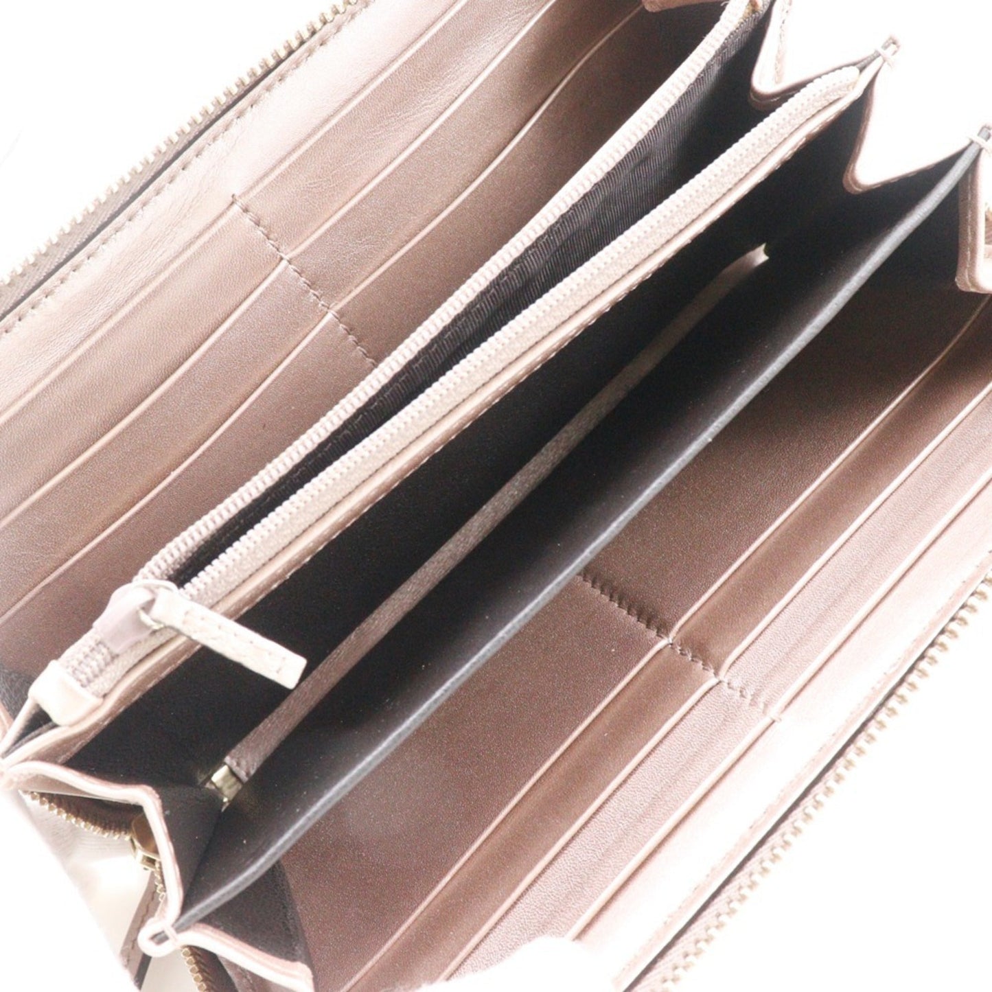 Gucci Pink Gg Leather Long Wallet (Bi-Fold) ( )