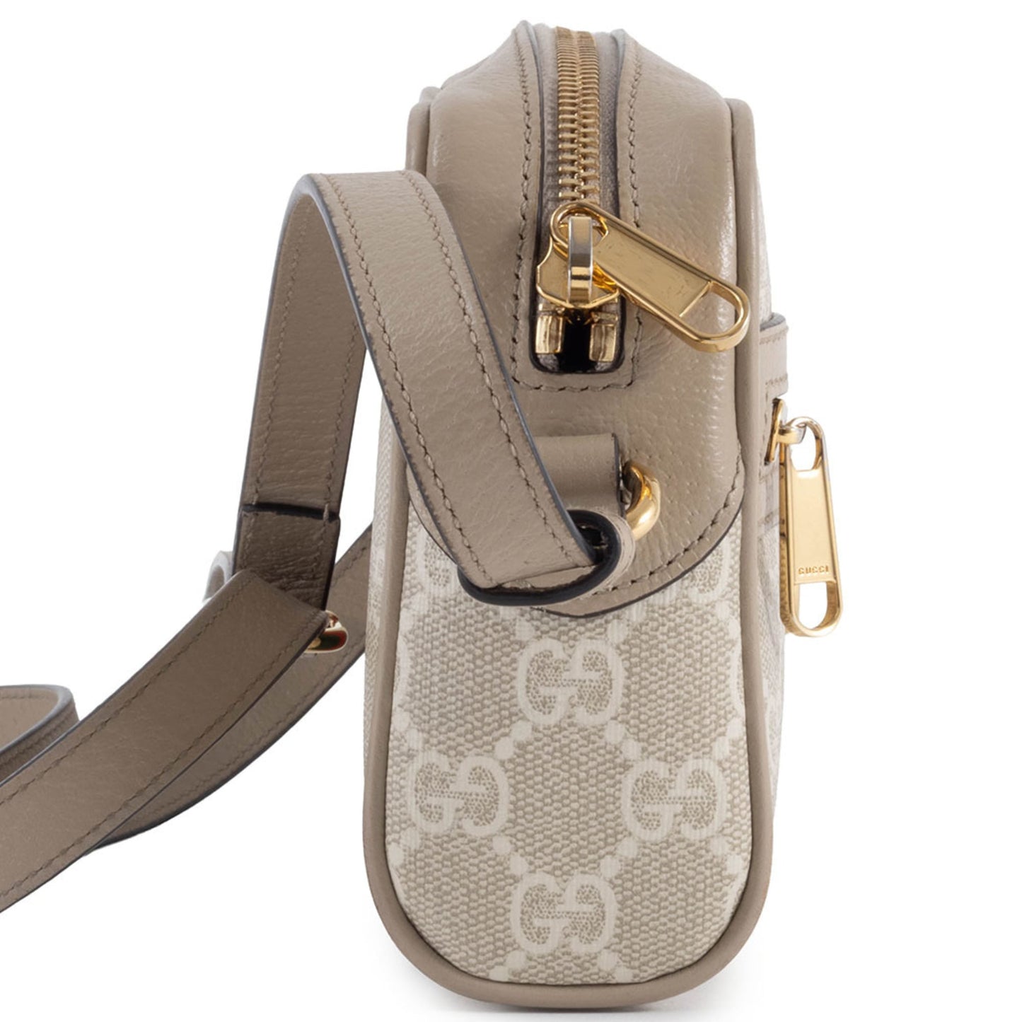 Gucci Beige Gg Supreme Leather Shoulder Bag ( )