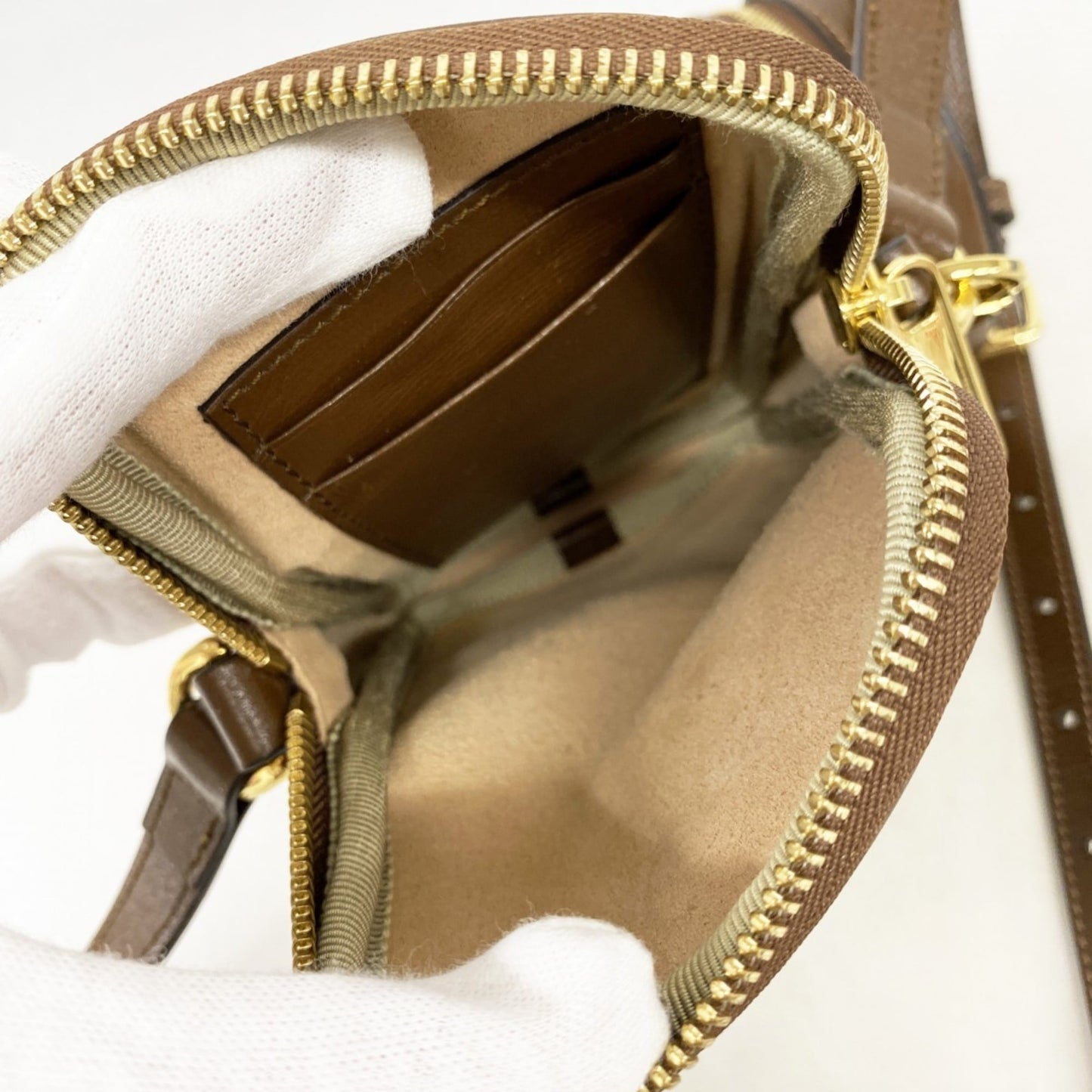 Gucci Brown Pvc Shoulder Bag ( )