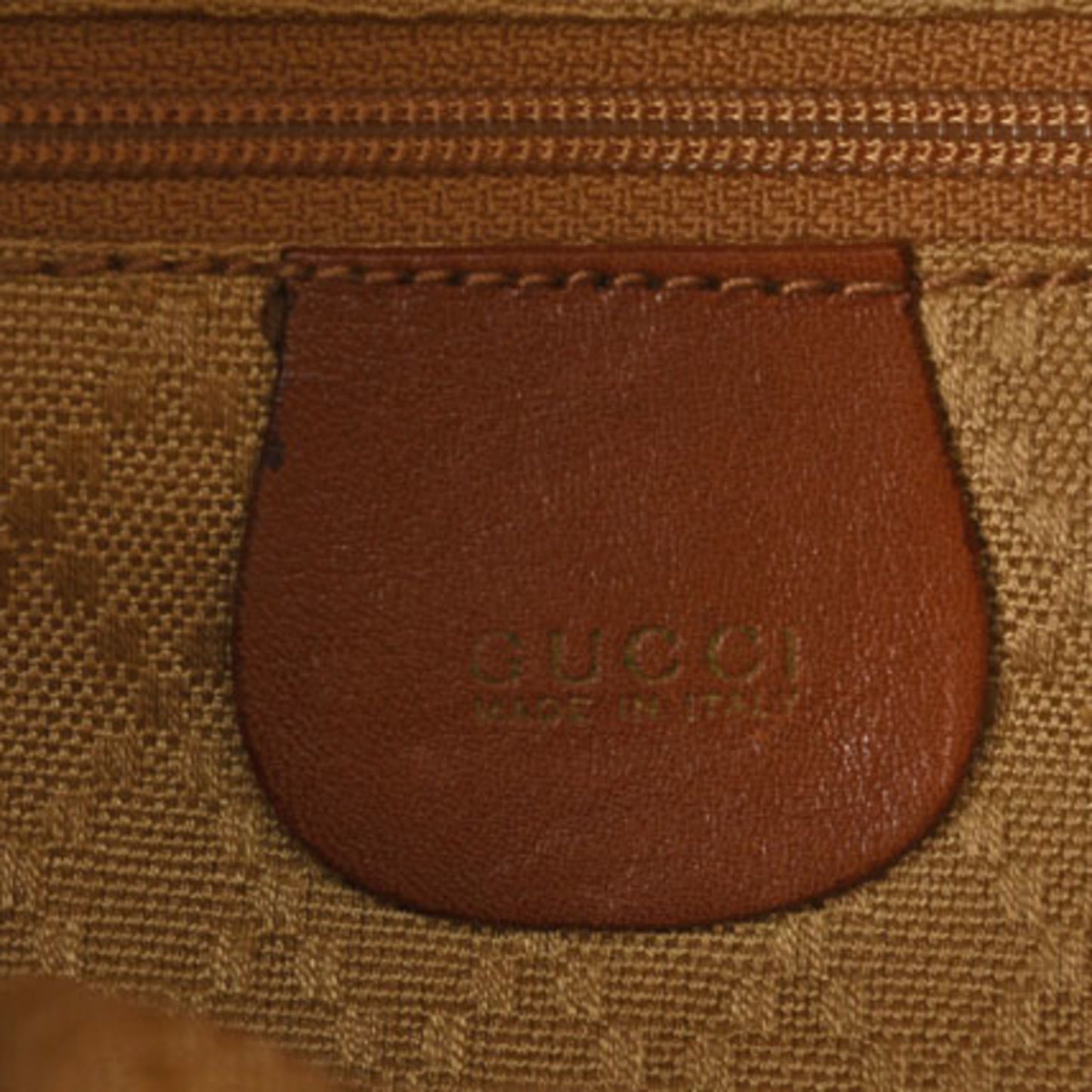 Gucci Brown Leather Backpack ( )