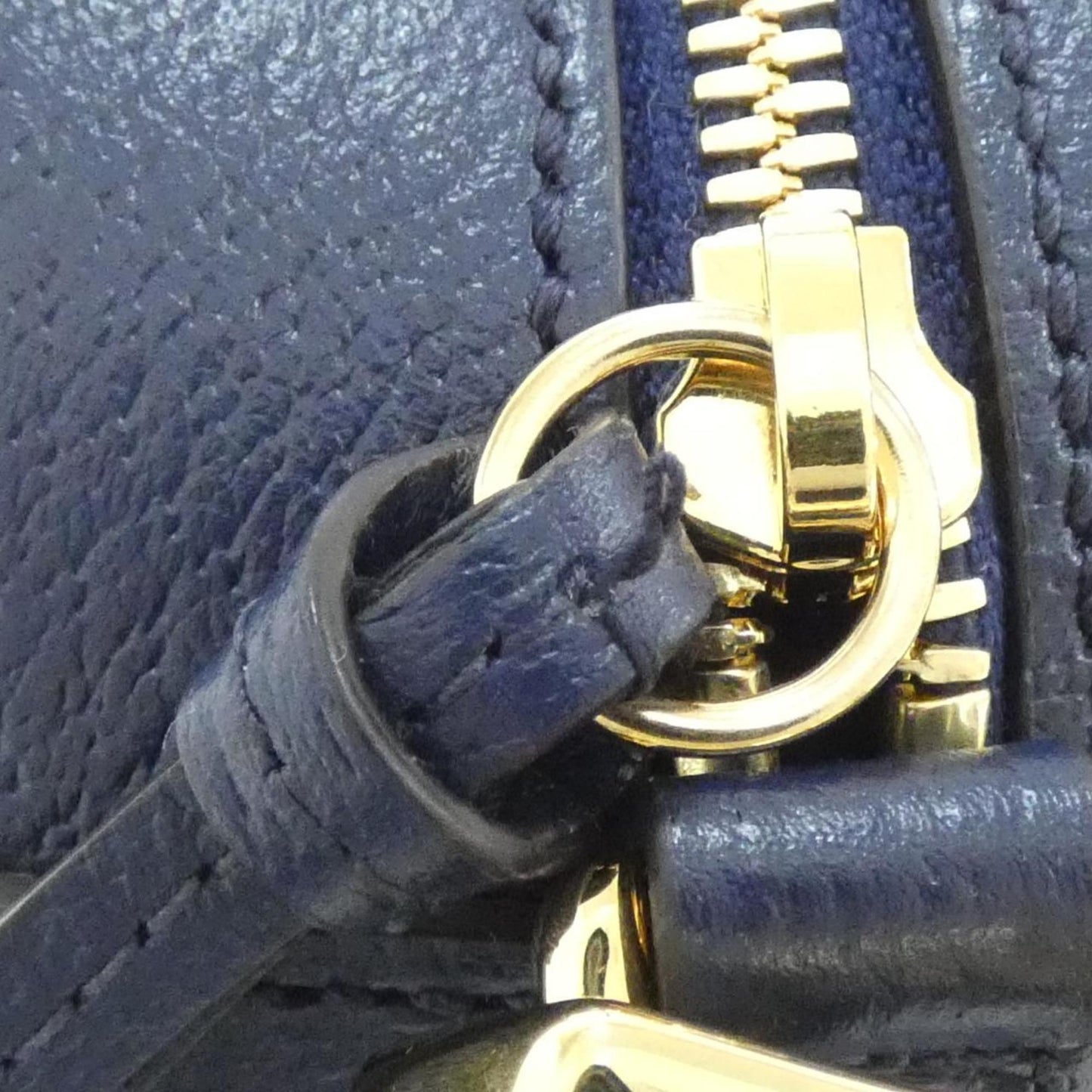 Gucci Blue Orange Coated Canvas Shoulder Bag ( )