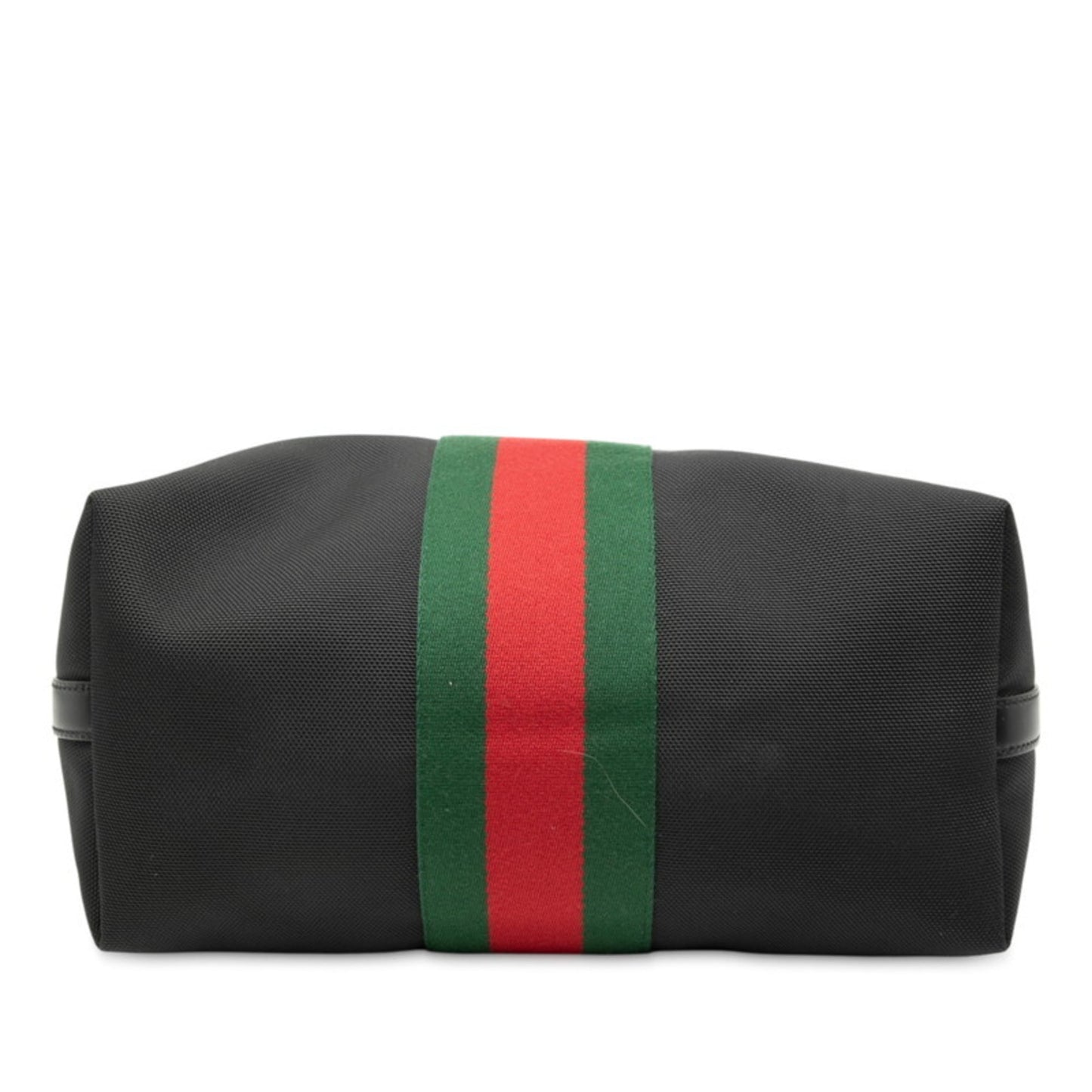 Gucci Black Canvas Shoulder Bag Tote Bag ( )