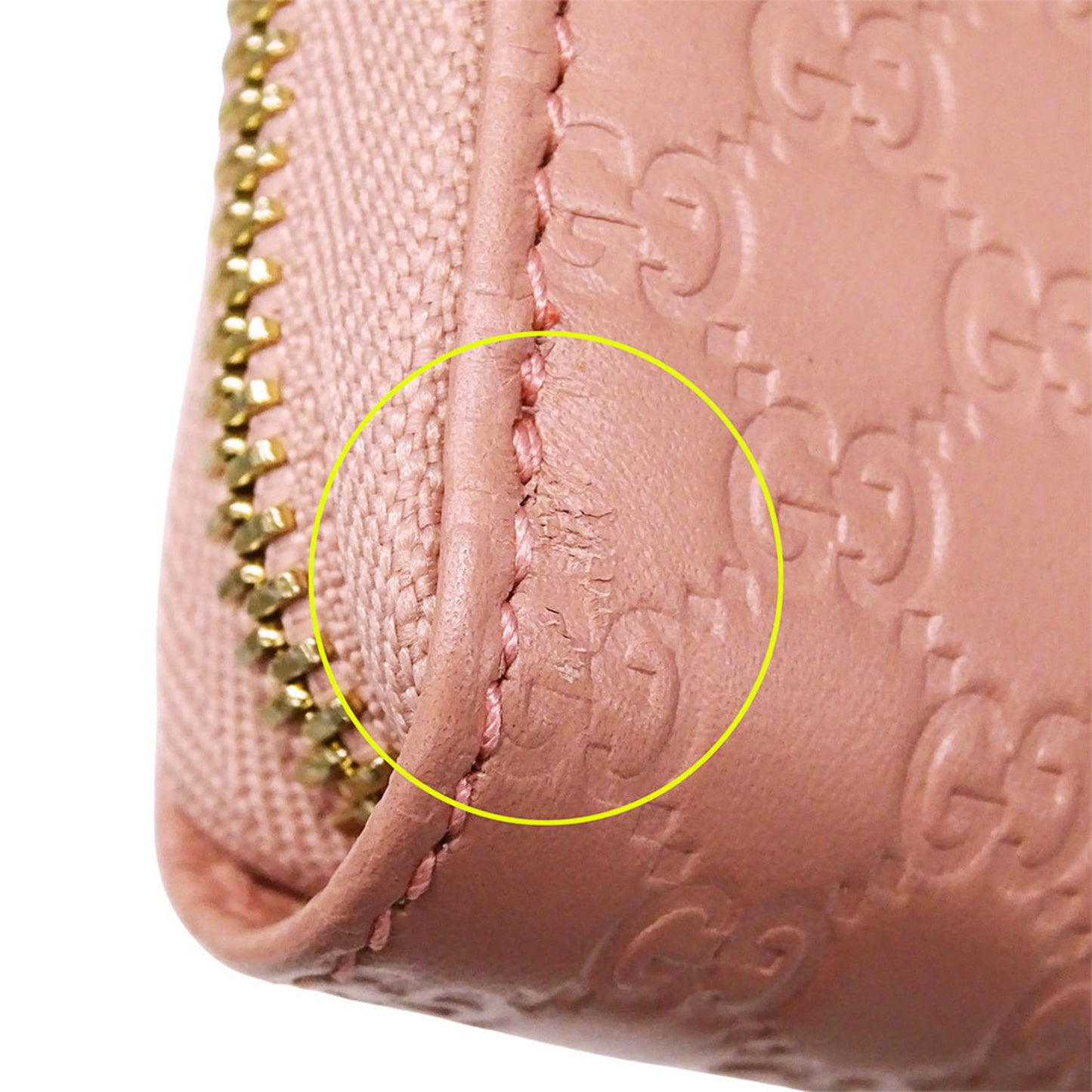 Gucci Pink Long Wallet (Bi-Fold) ( )