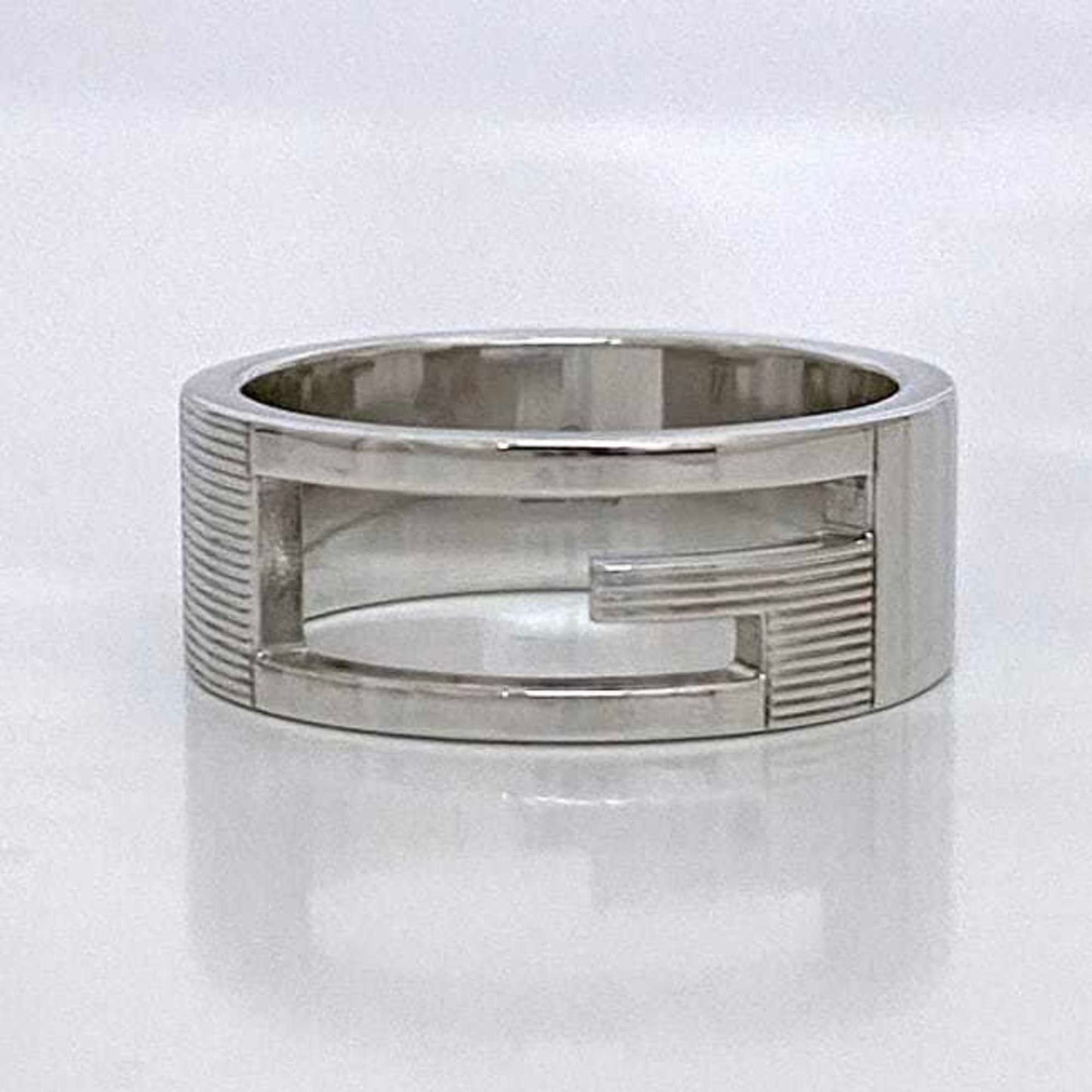 Gucci Silver 925 Band Ring ( )