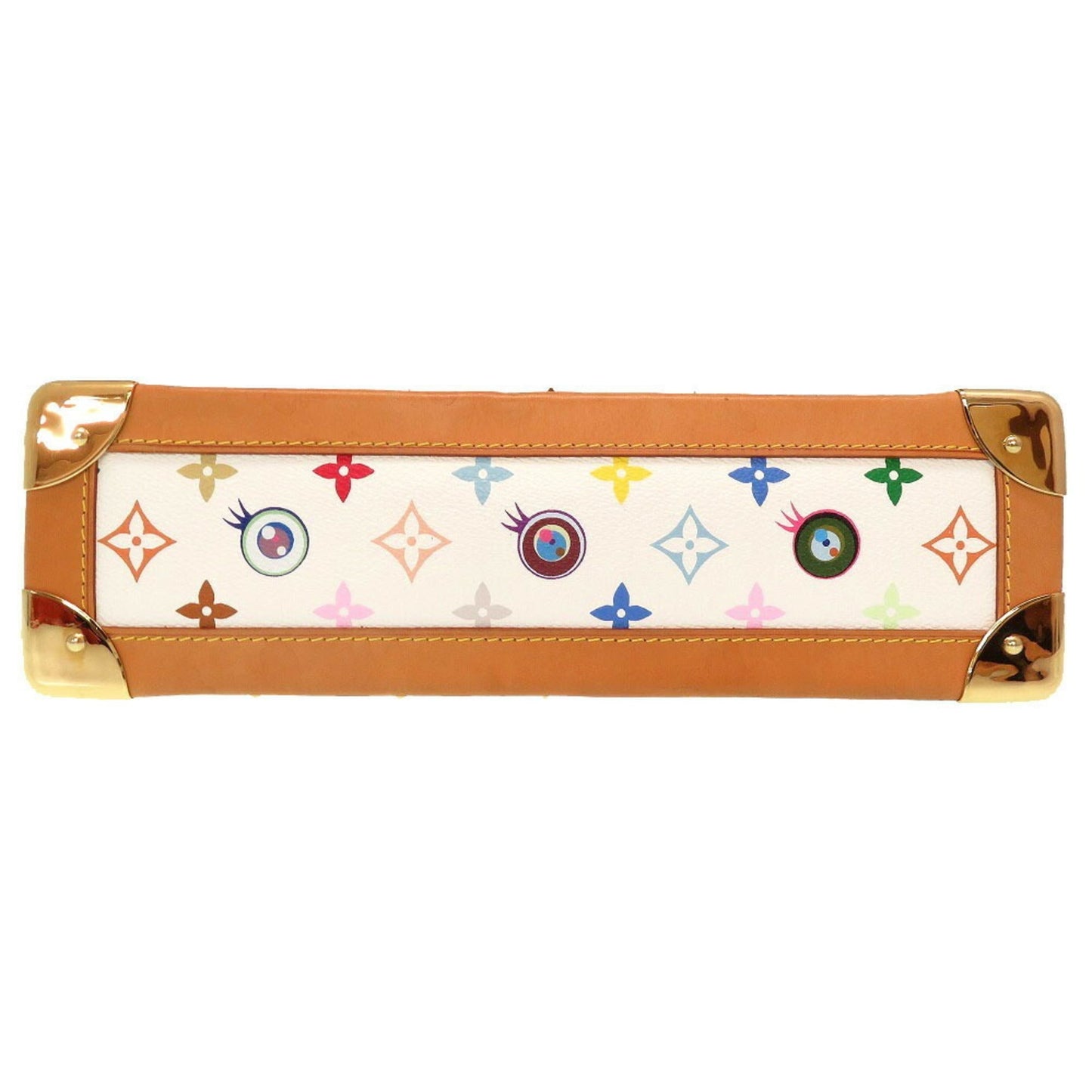 Louis Vuitton Eye Miss You Sack Mule Monogram Multicolor Blanc Handbag Bag White