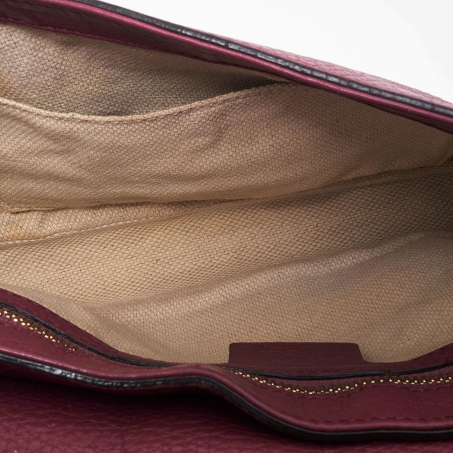 Gucci Purple Leather Shoulder Bag ( )