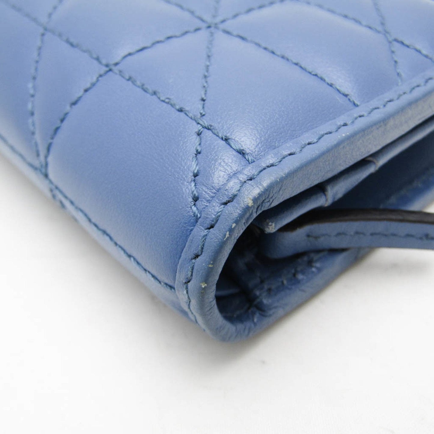 Gucci Blue Leather Wallet (Bi-Fold) ( )