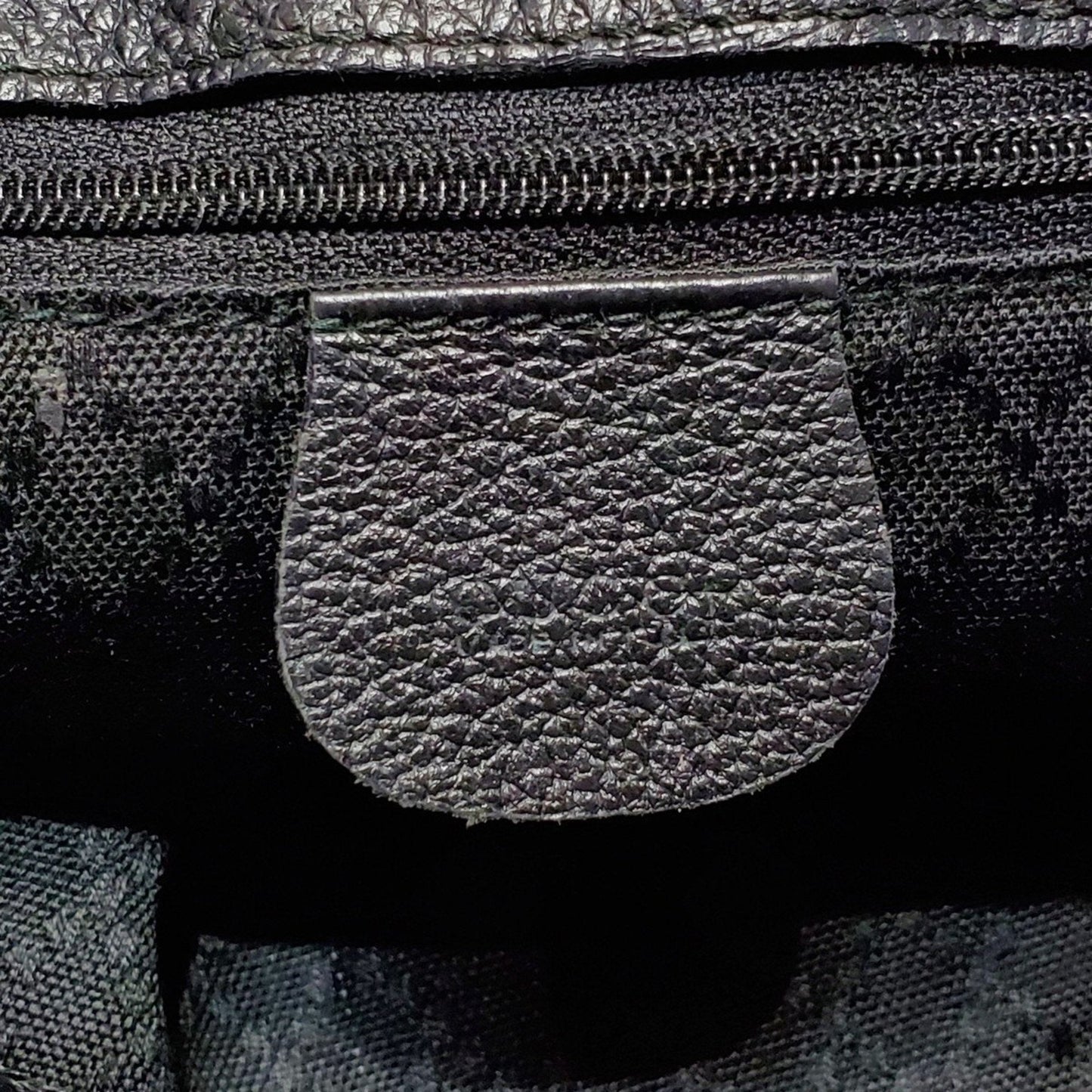 Gucci Black Suede Leather Backpack ( )