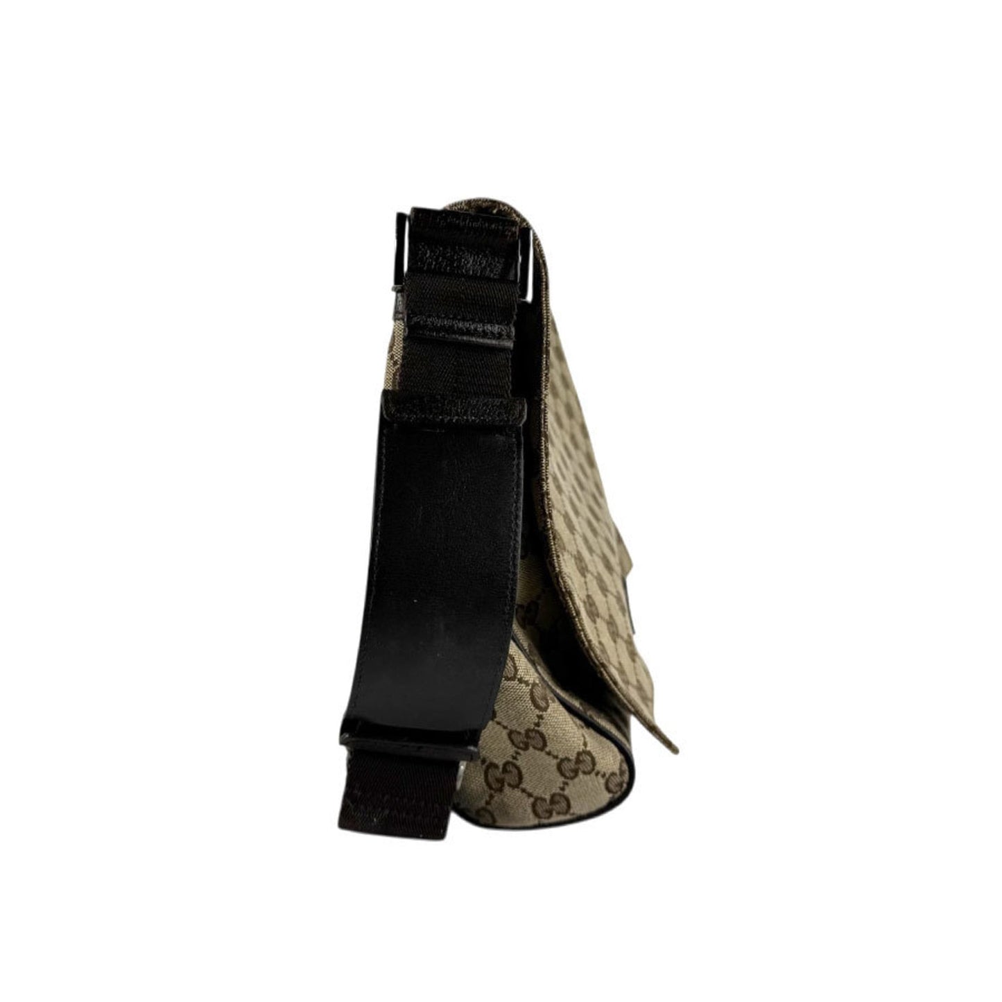 Gucci Brown Gg Canvas Shoulder Bag ( )