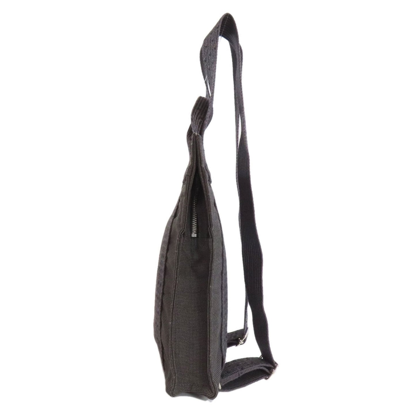 Hermes Gray Canvas Backpack ( )