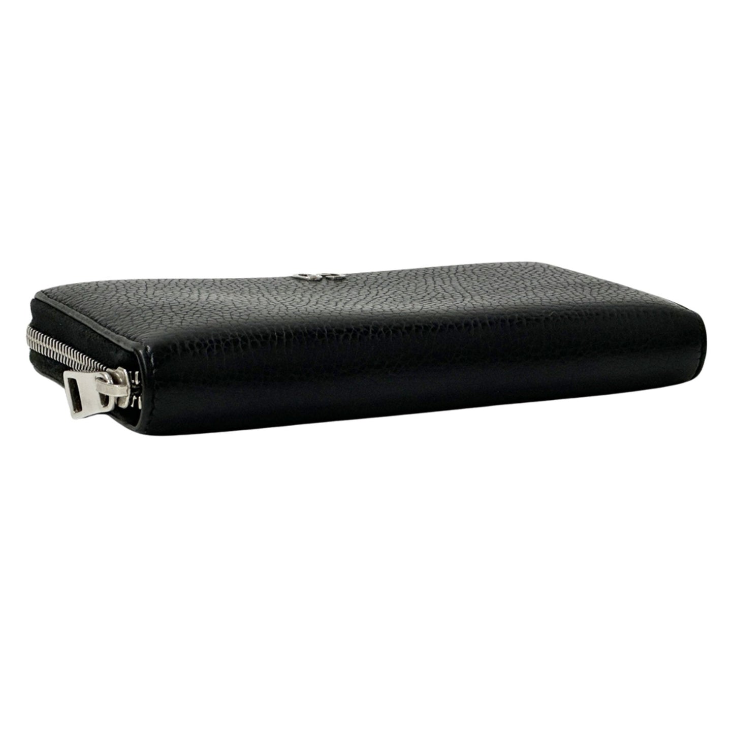 Gucci Black Leather Long Wallet (Bi-Fold) ( )