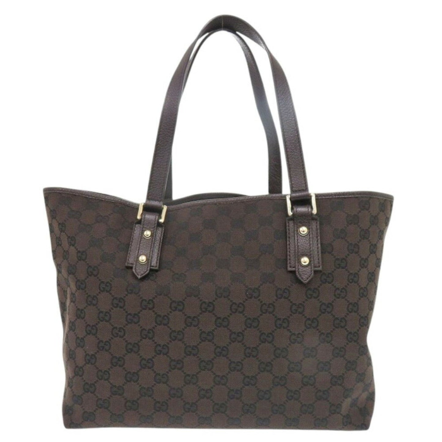 Gucci Brown Gg Canvas Tote Bag ( )
