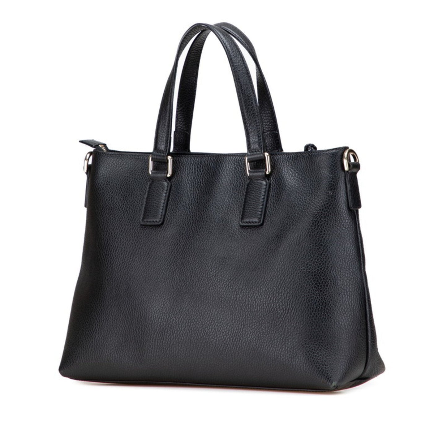 Gucci Black Bamboo Handbag Shoulder Bag ( )