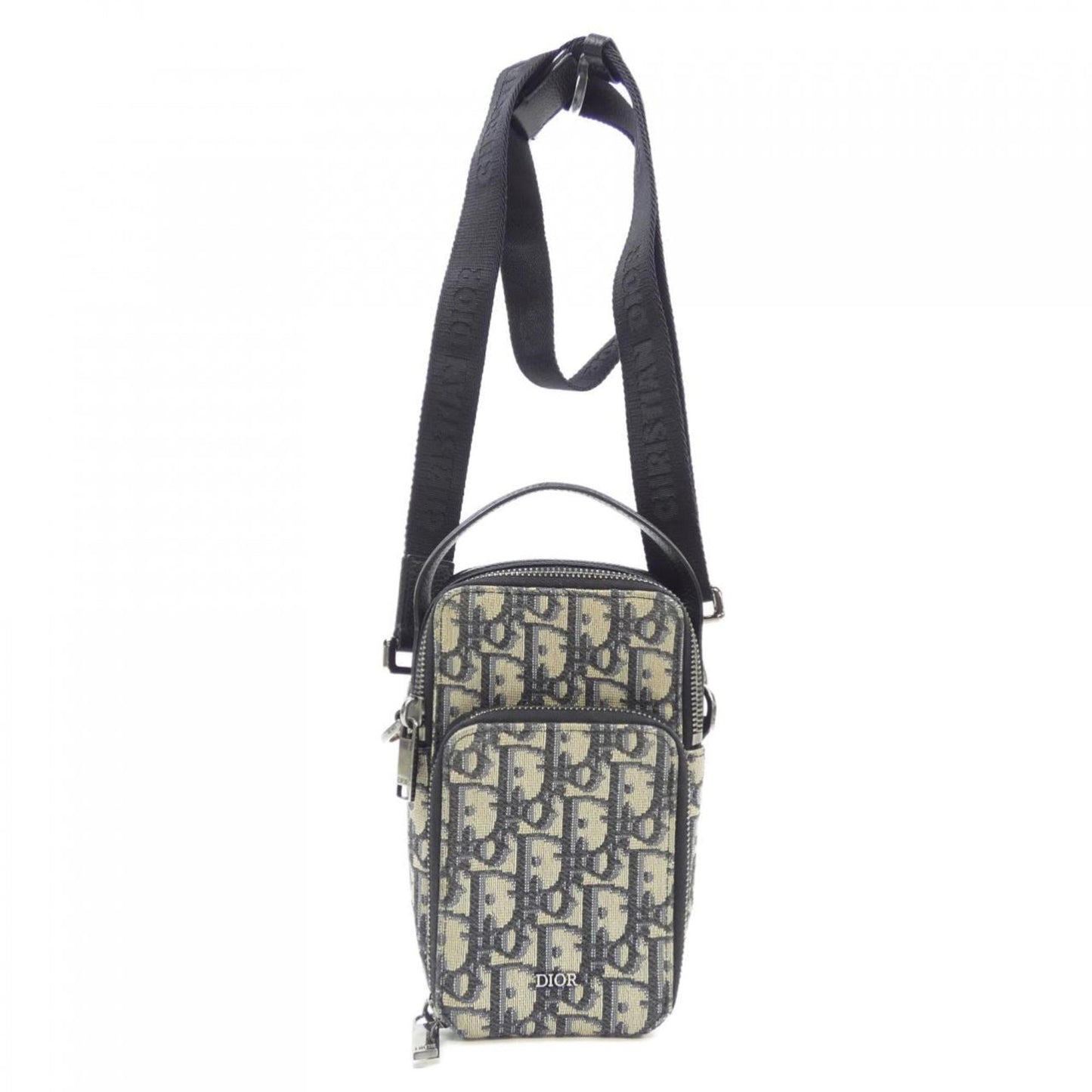 Christian Dior Navy White Handbag ()