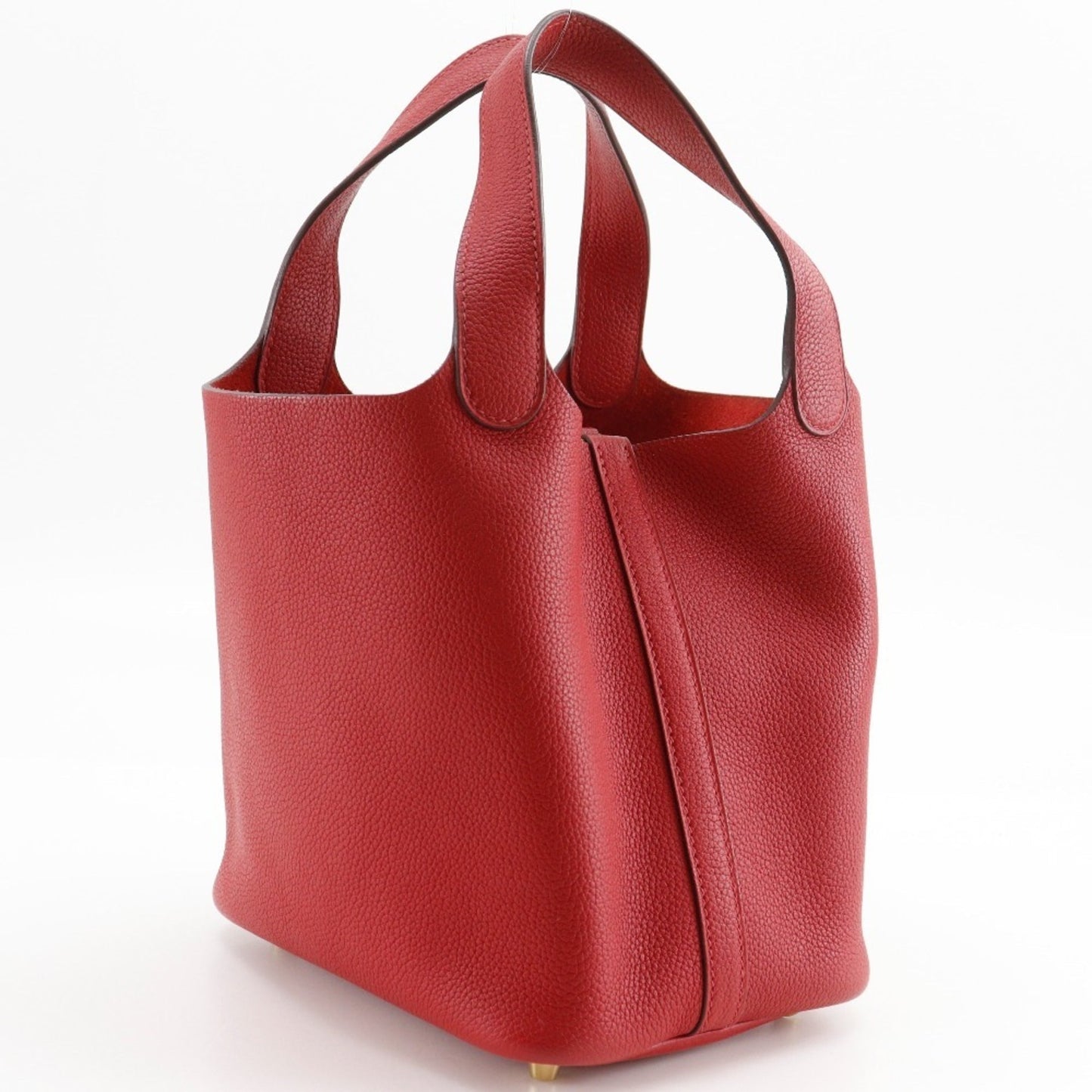 Hermes Picotin Red Color Handbag ( )