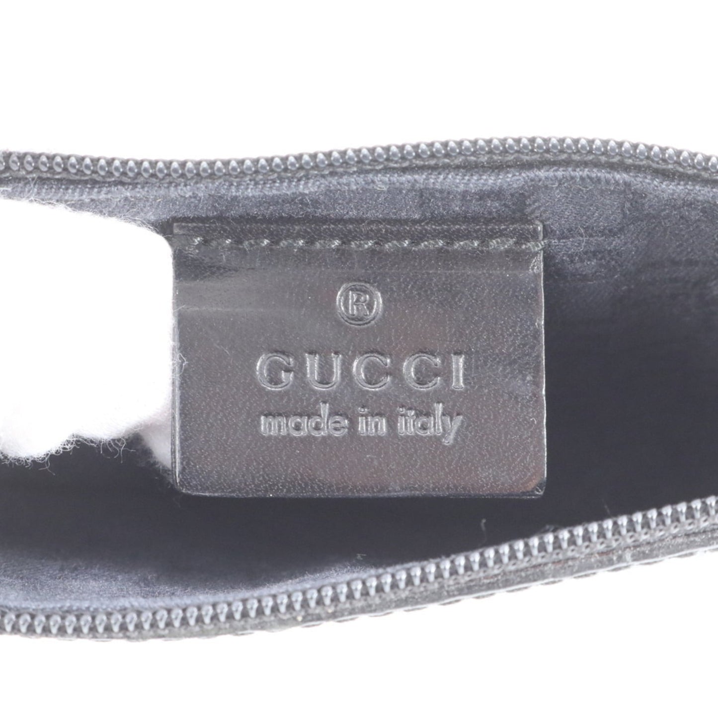 Gucci Black Leather Pouch Tote Bag ( )
