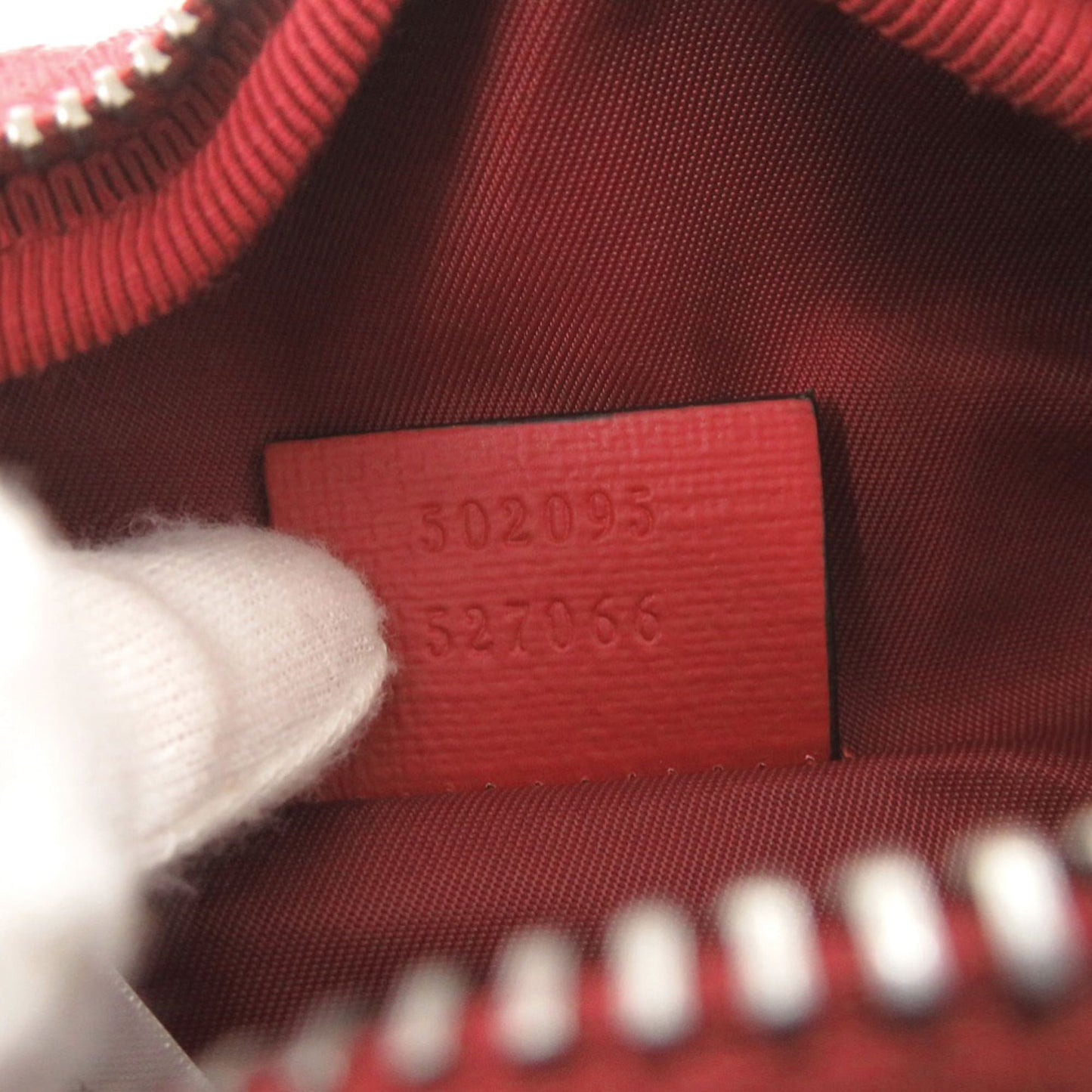 Gucci Red Color Leather Sling Bag ( )