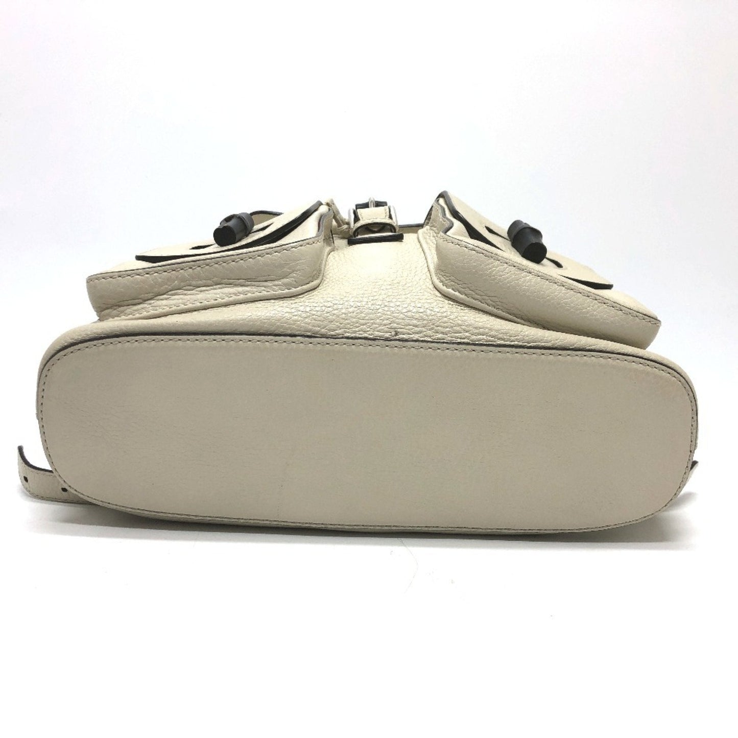 Gucci White Leather Backpack ( )