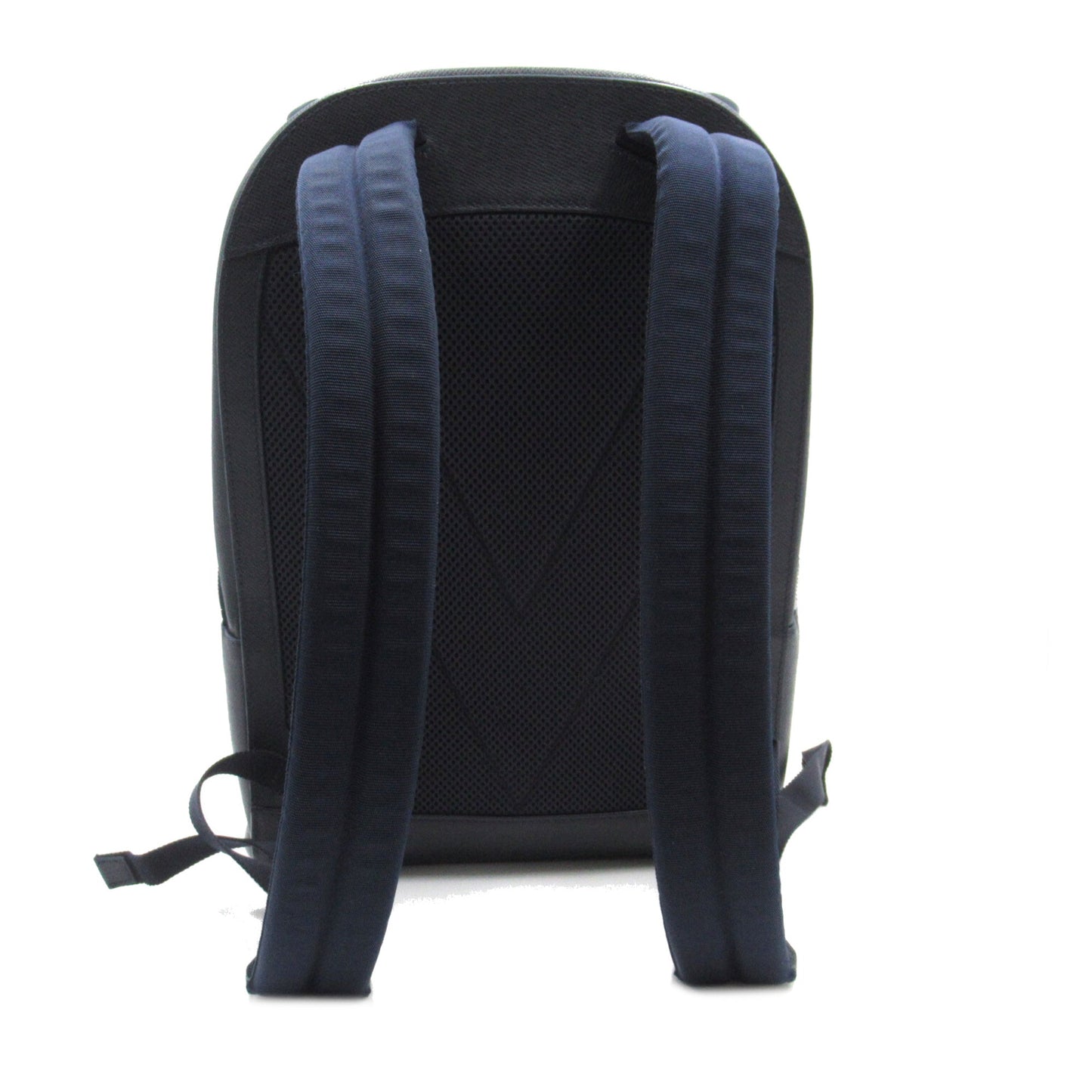 LOUIS VUITTON Anton Backpack Navy Blue Marine Taiga leather
