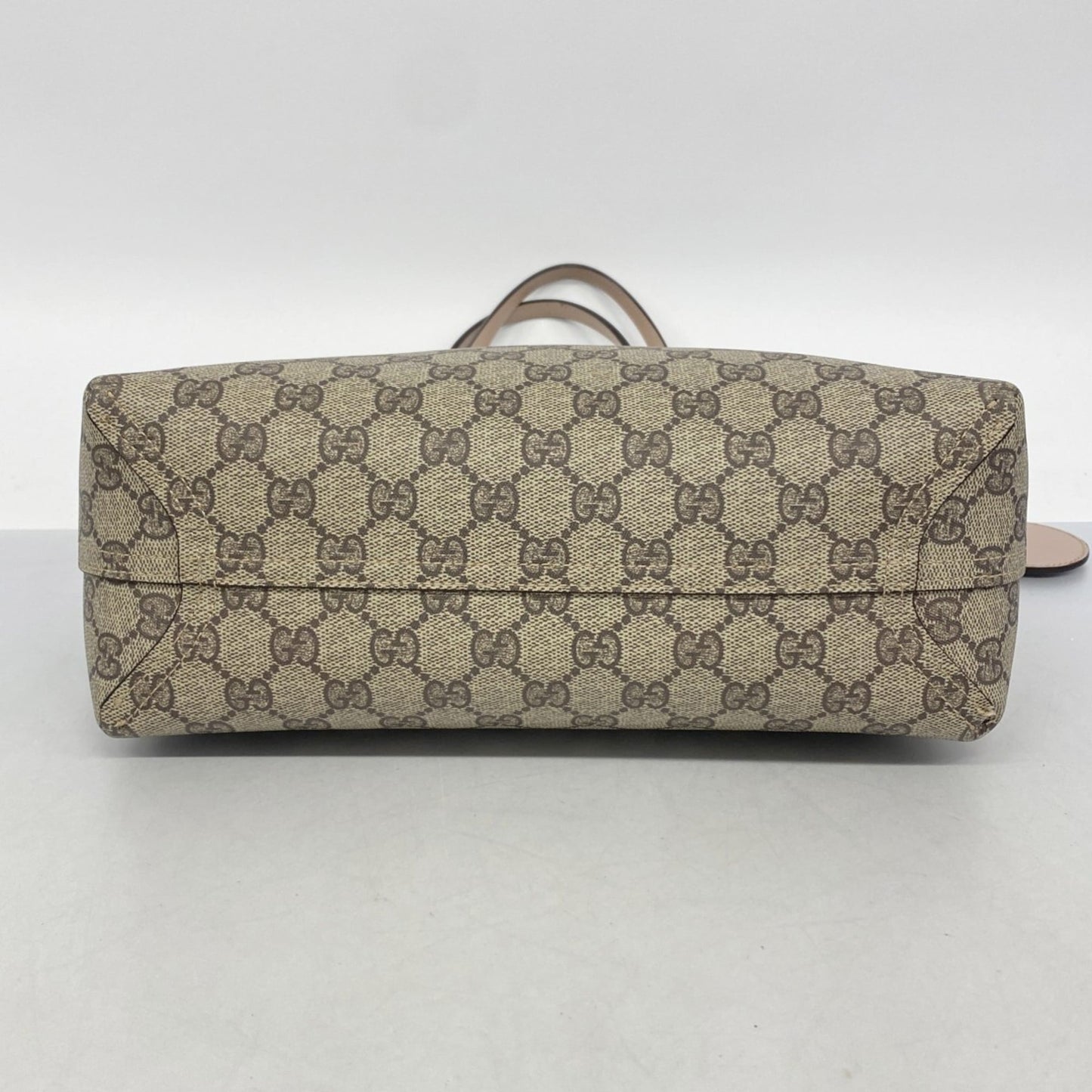 Gucci Beige Pink Pvc Tote Bag ( )