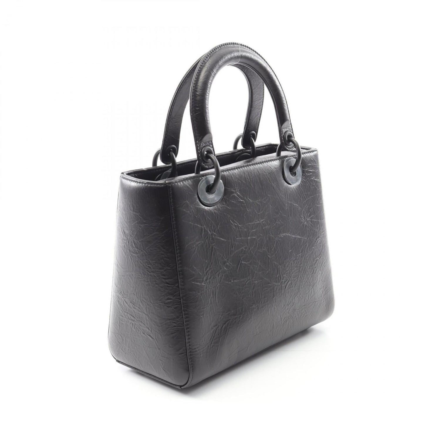 Christian Dior Black Leather Handbag ()