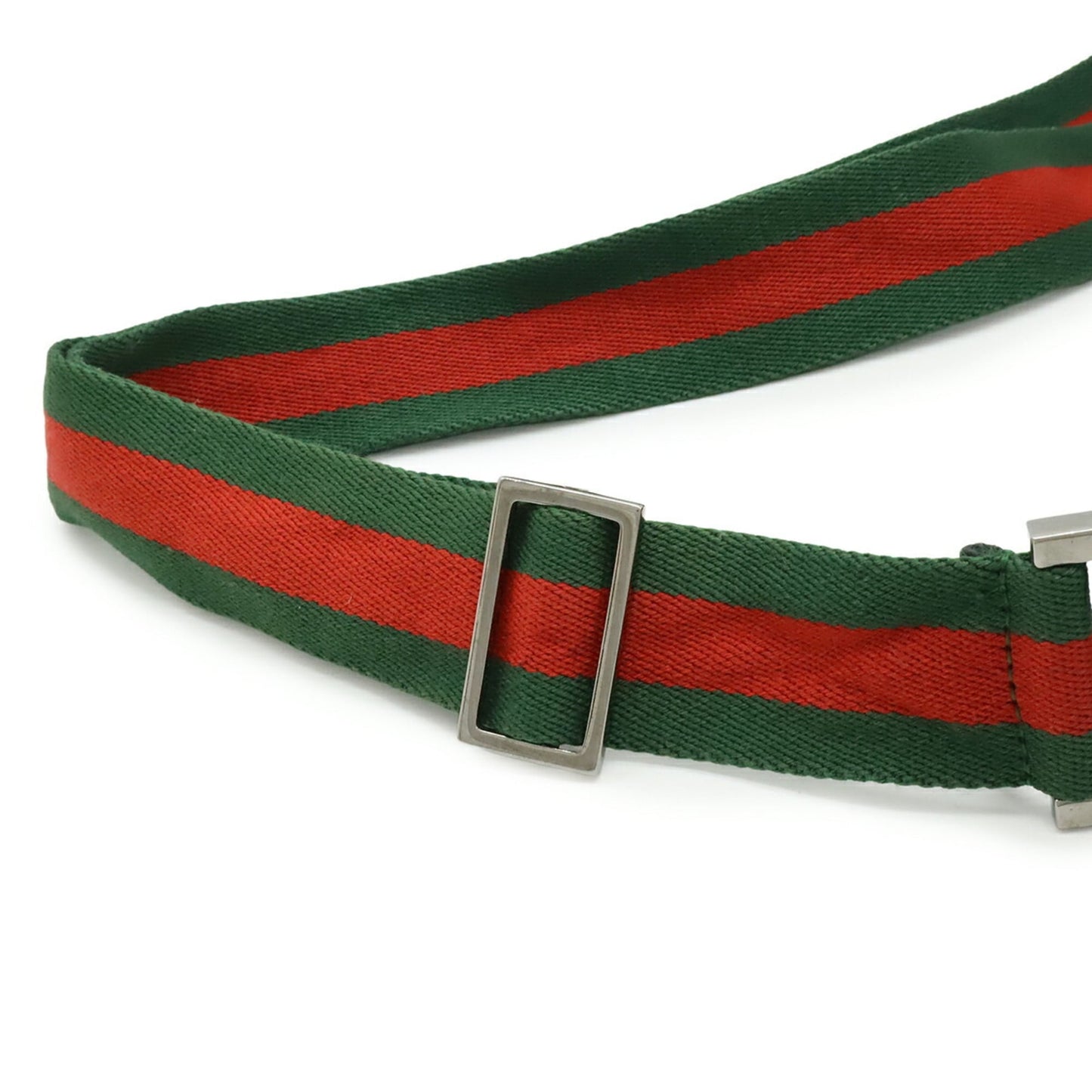 Gucci Black Green Red Color Gg Canvas Shoulder Bag ( )