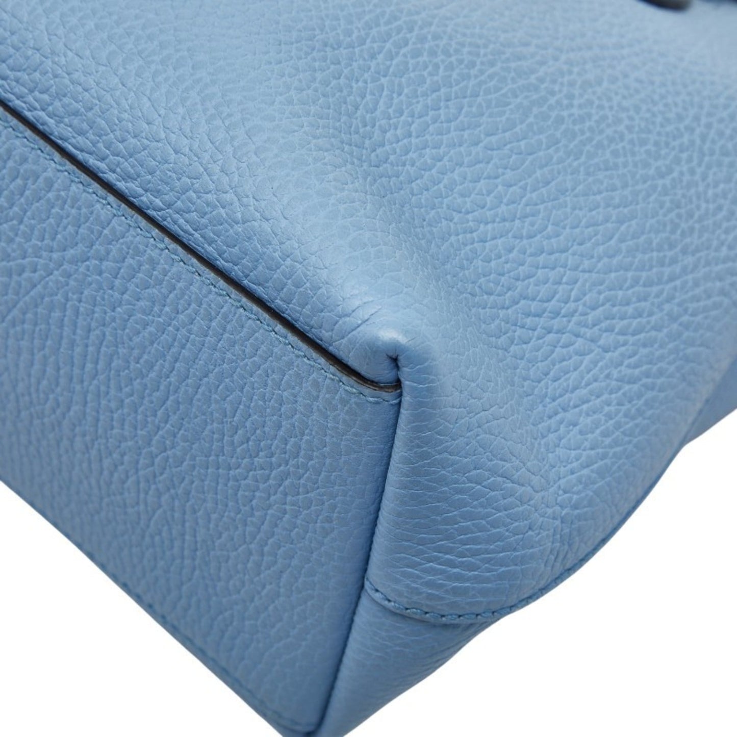 Gucci Light Blue Leather Handbag Shoulder Bag ( )