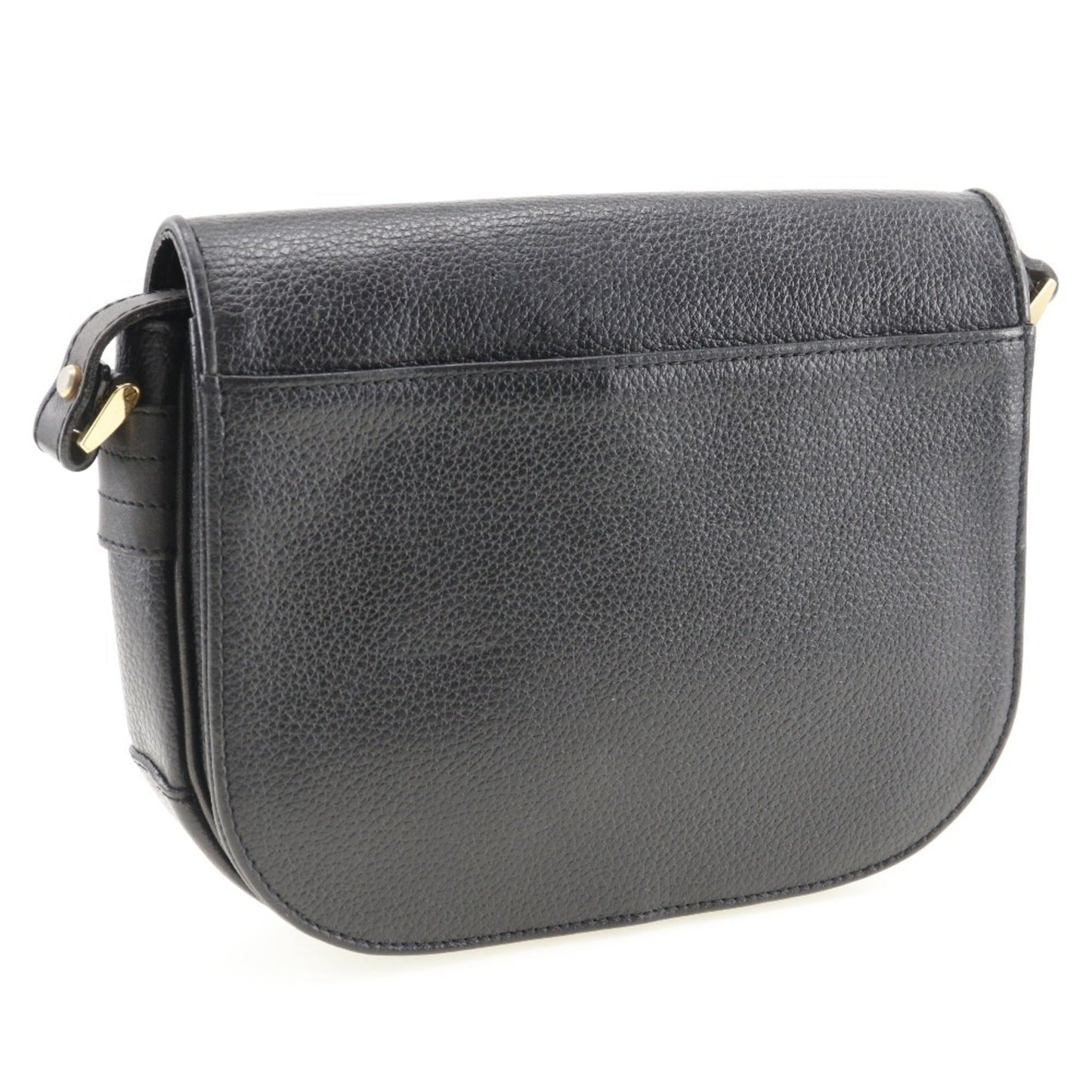 Burberry Black Leather Shoulder Bag ( )