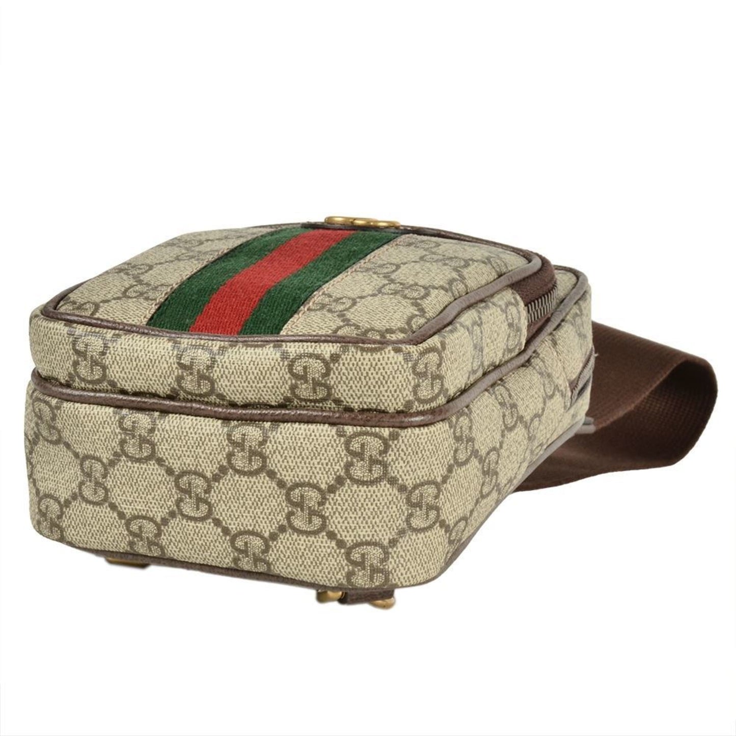 Gucci Beige Gg Supreme Shoulder Bag Sling Bag ( )