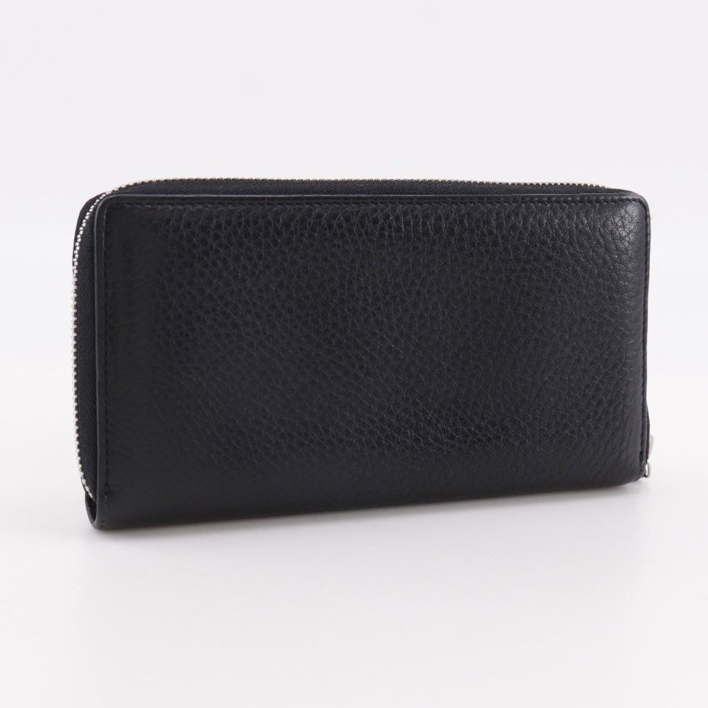 Gucci Black Leather Long Wallet (Bi-Fold) ( )
