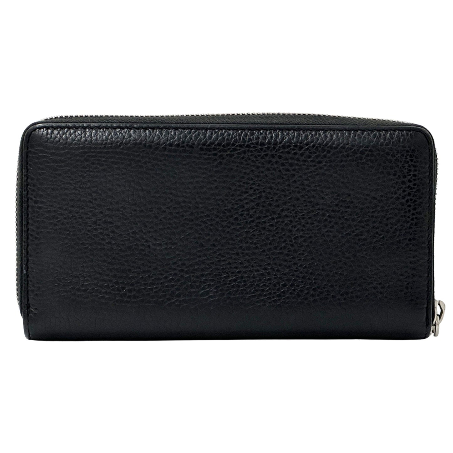 Gucci Black Leather Long Wallet (Bi-Fold) ( )