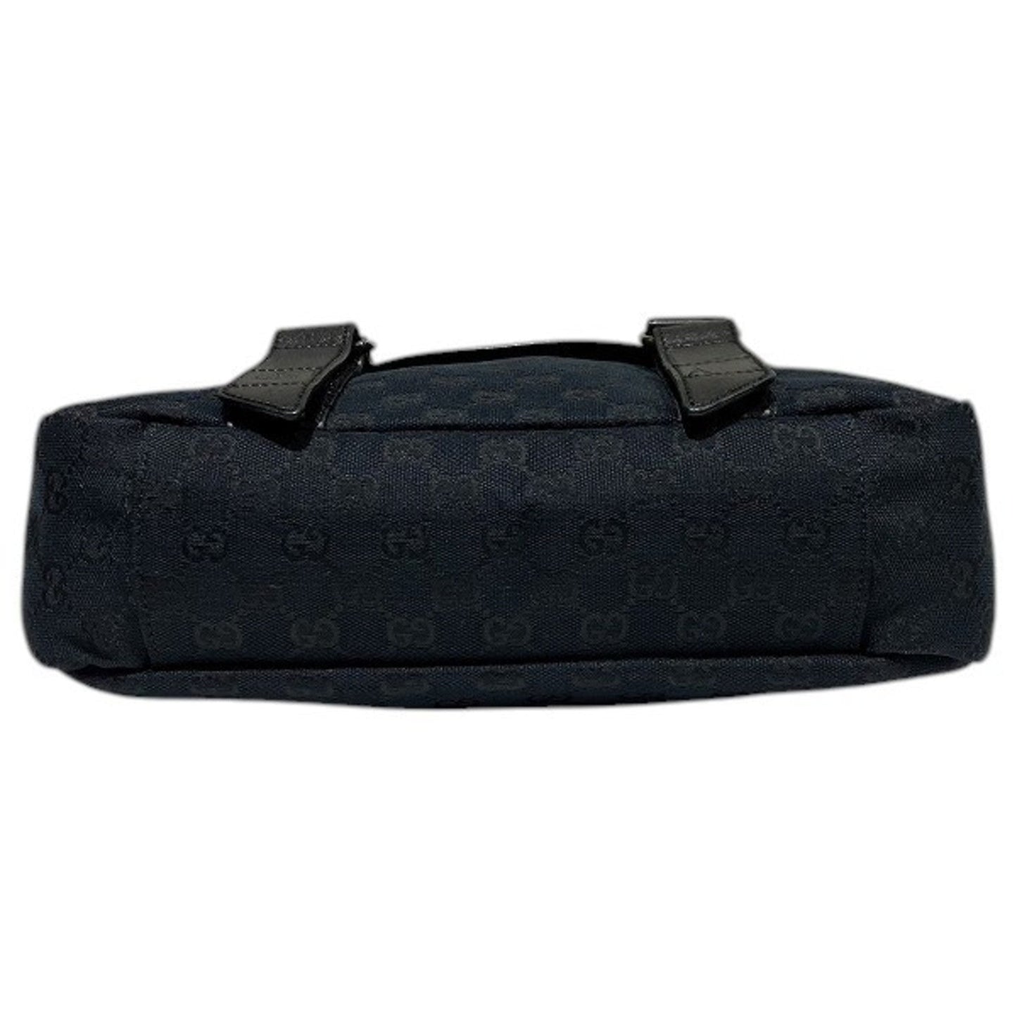 Gucci Leather Canvas Shoulder Bag