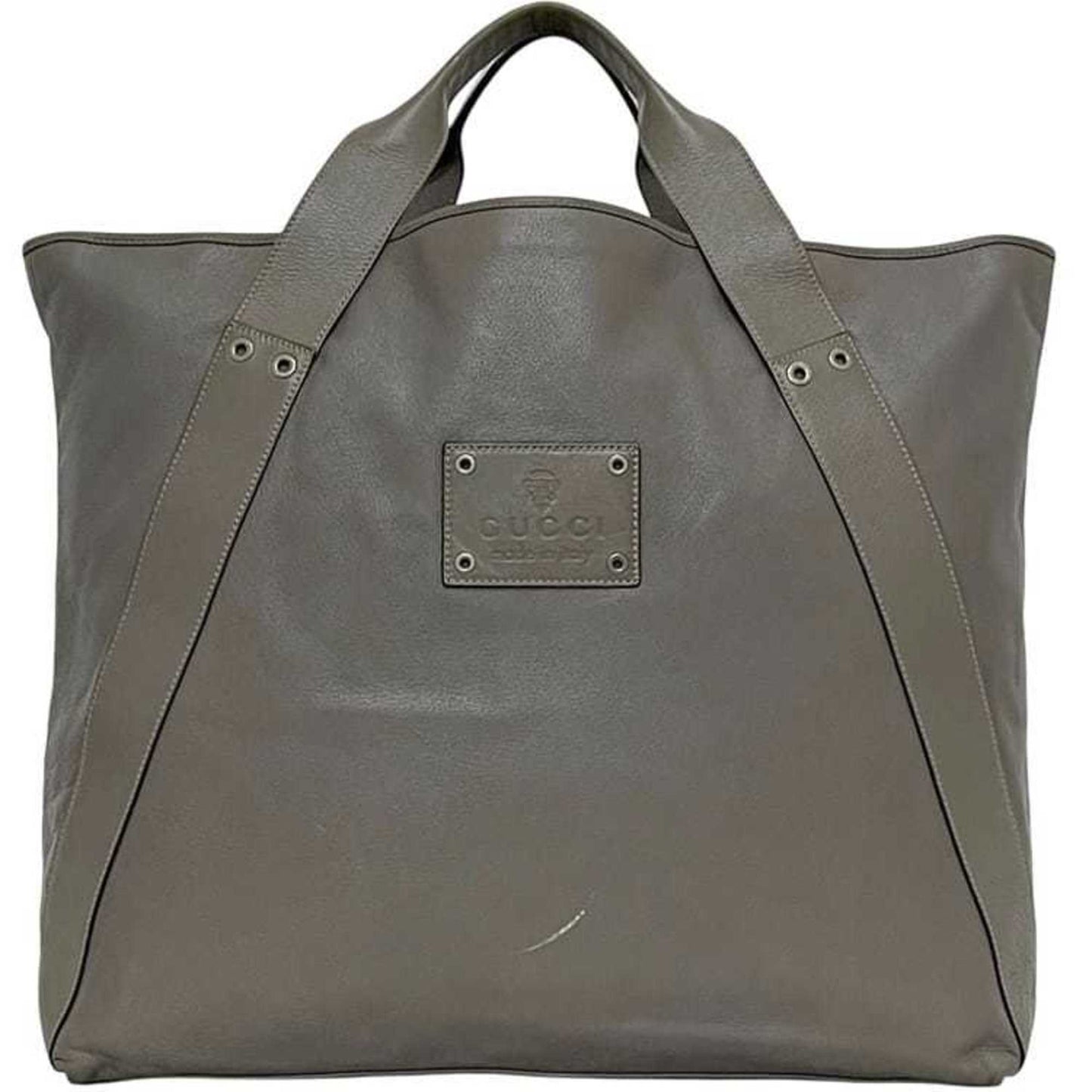 Gucci Hysteria Gray Leather Tote Bag ( )