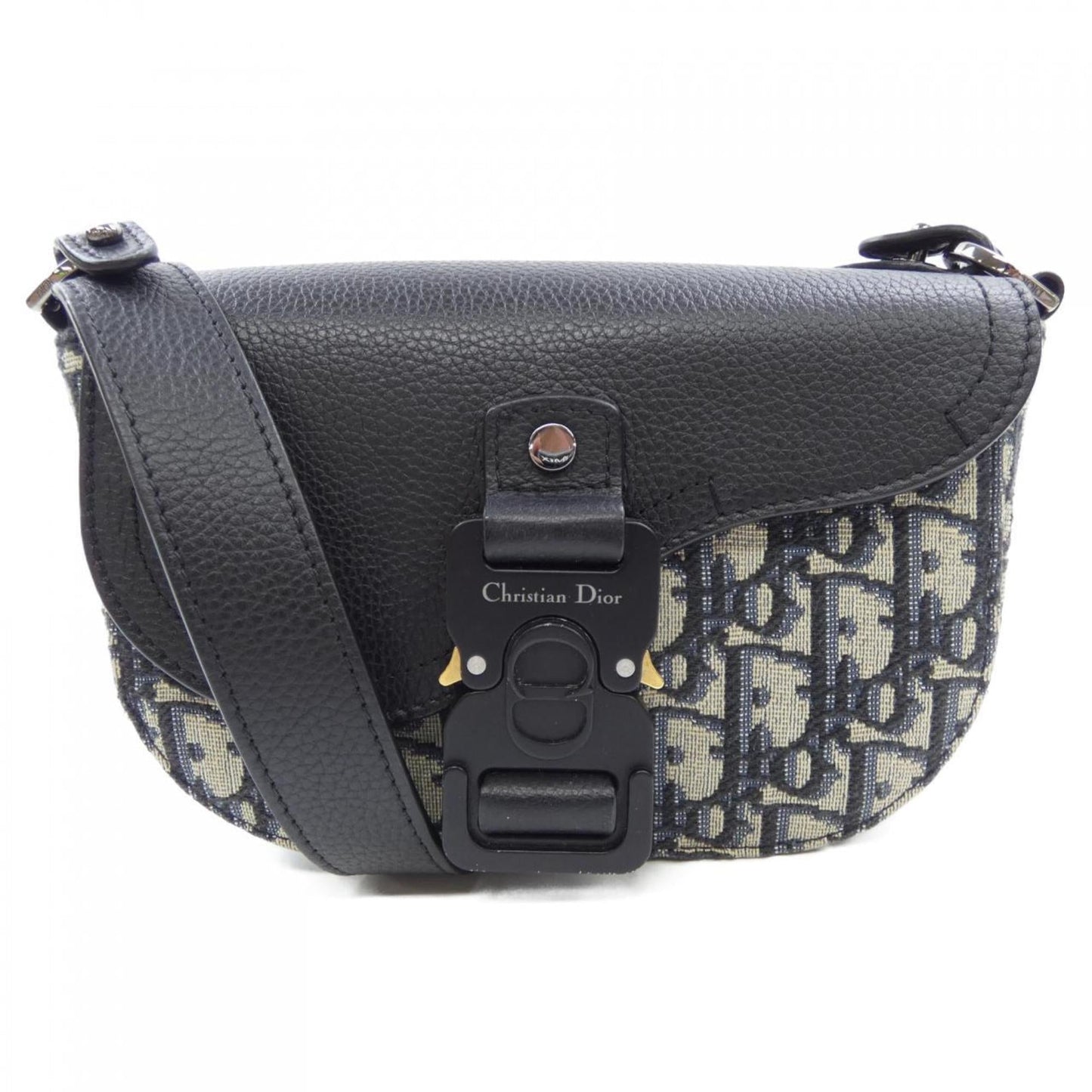 Christian Dior Beige Black Navy Handbag ()