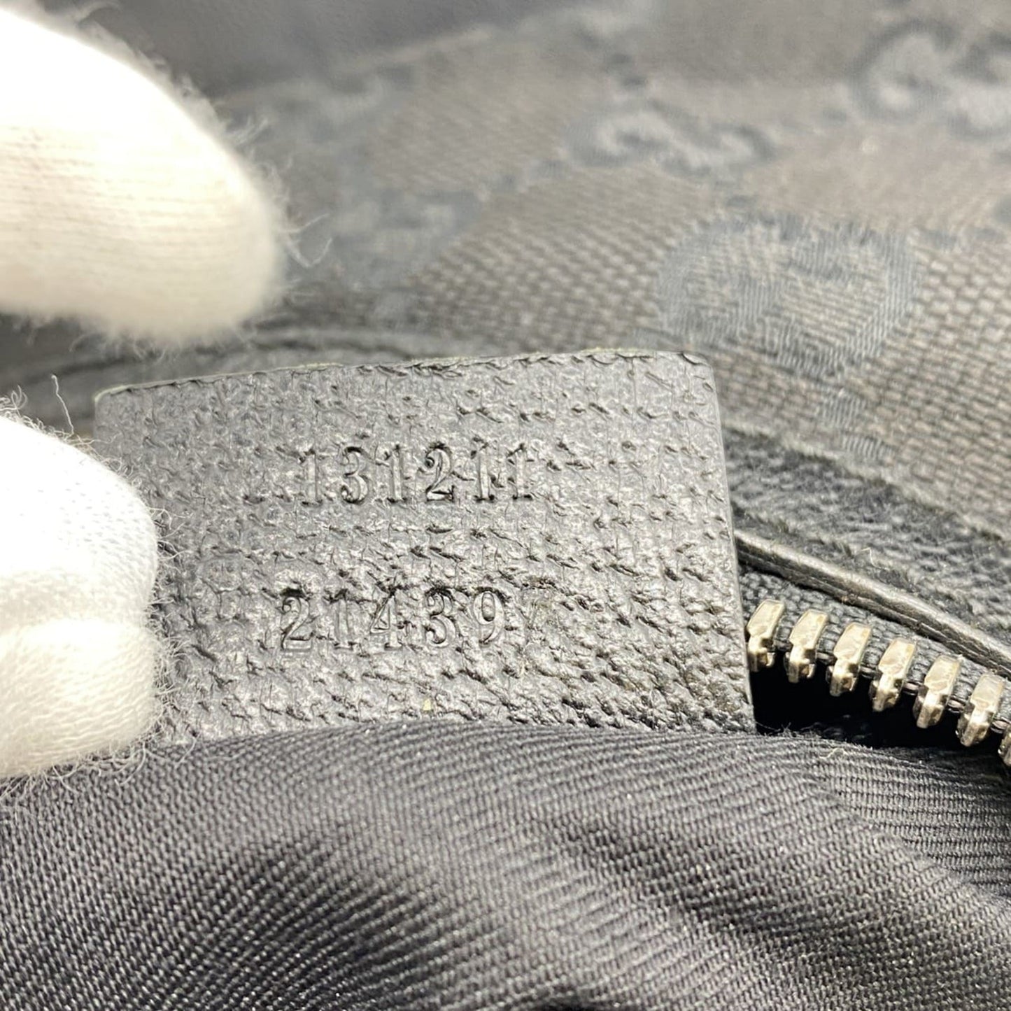 Gucci Gg Canvas Black Gg Canvas Shoulder Bag ( )