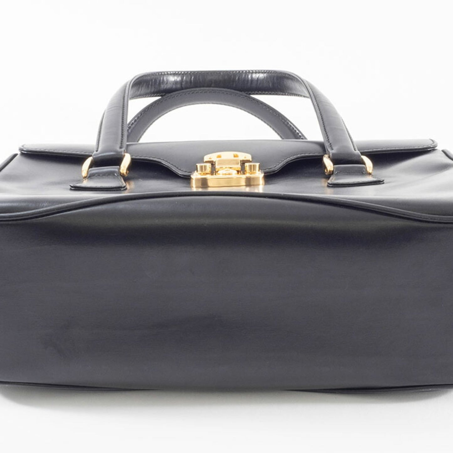 Gucci Black Leather Handbag ( )