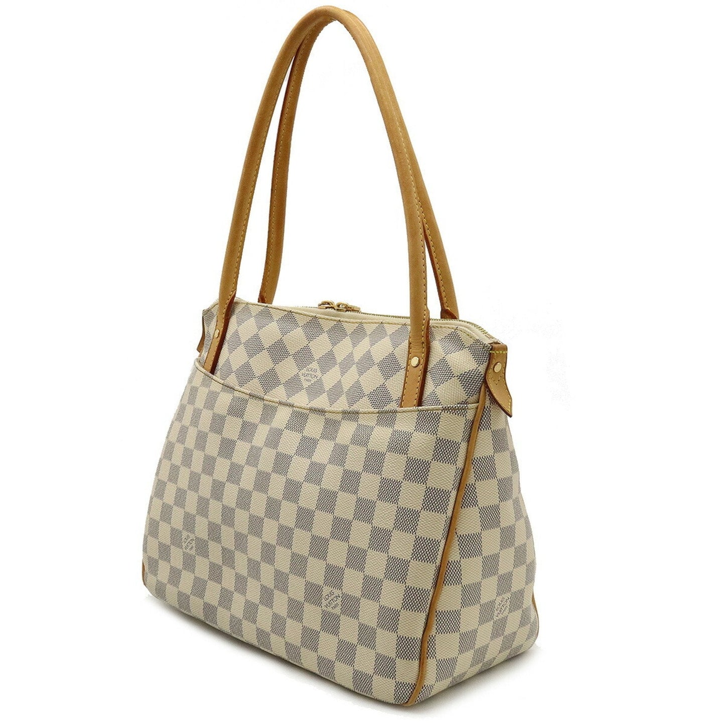 LOUIS VUITTON Damier Azur Figgeri PM Shoulder Bag Tote N41176