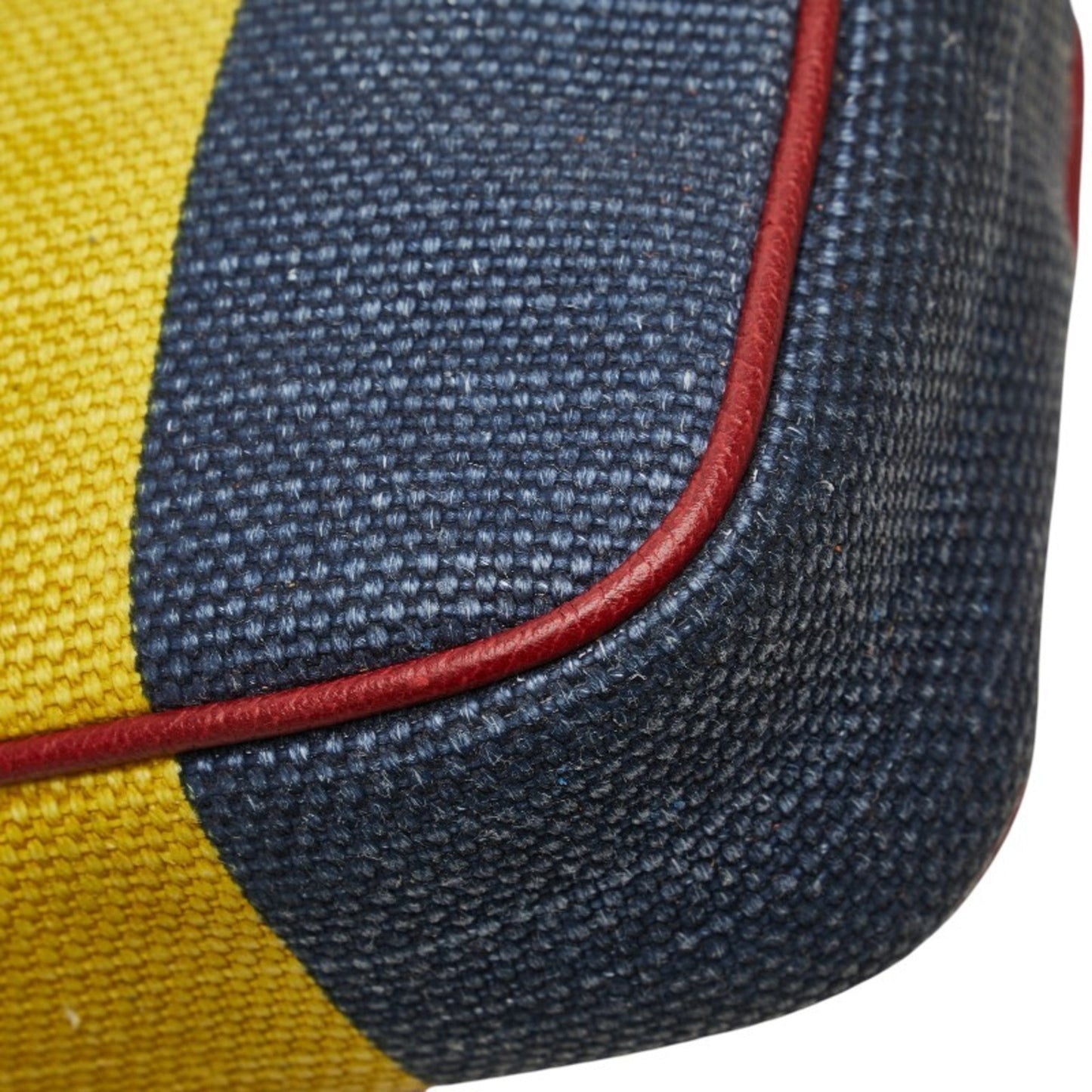 Gucci Multi-Color Canvas Leather Sling Bag ( )