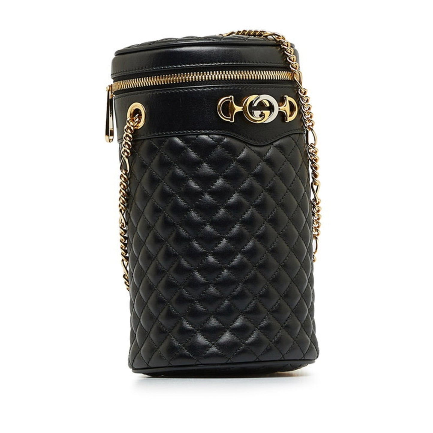 Gucci Black Leather Baguette Bag Shoulder Bag ( )