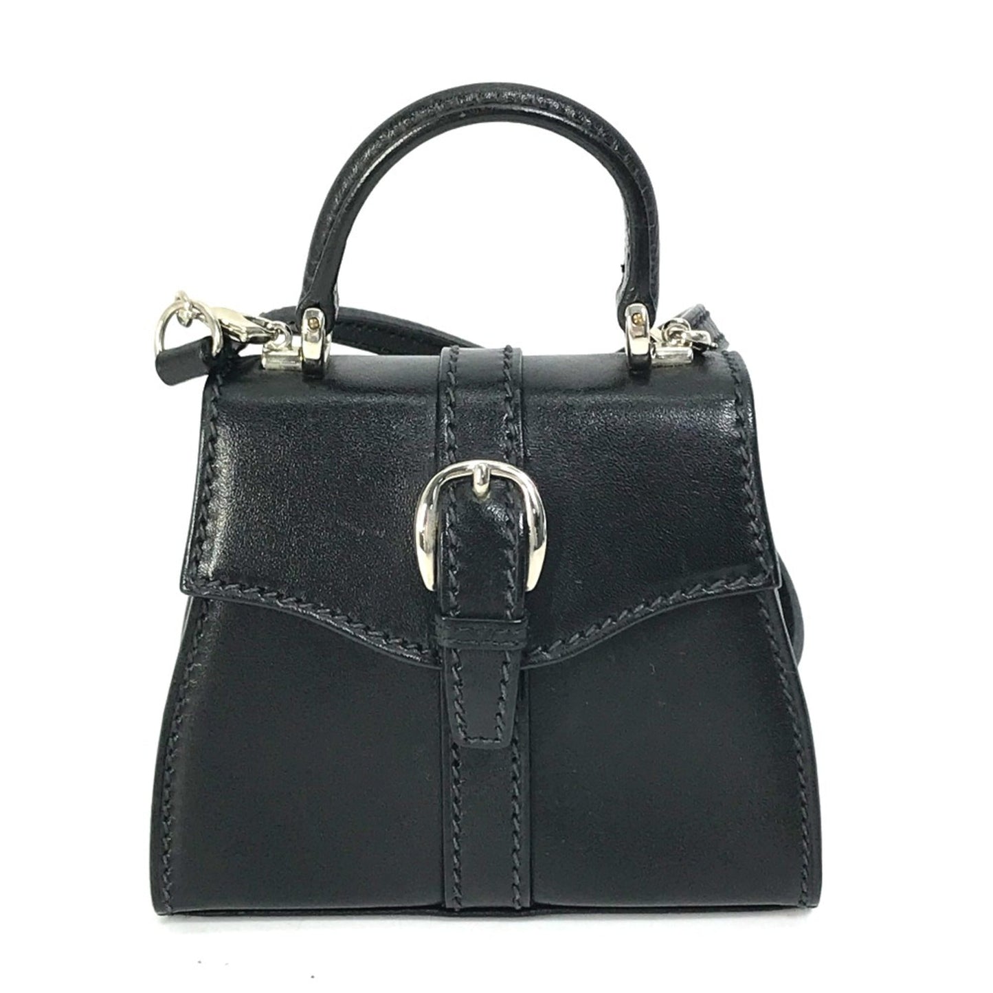 Gucci Black Leather Shoulder Bag ( )