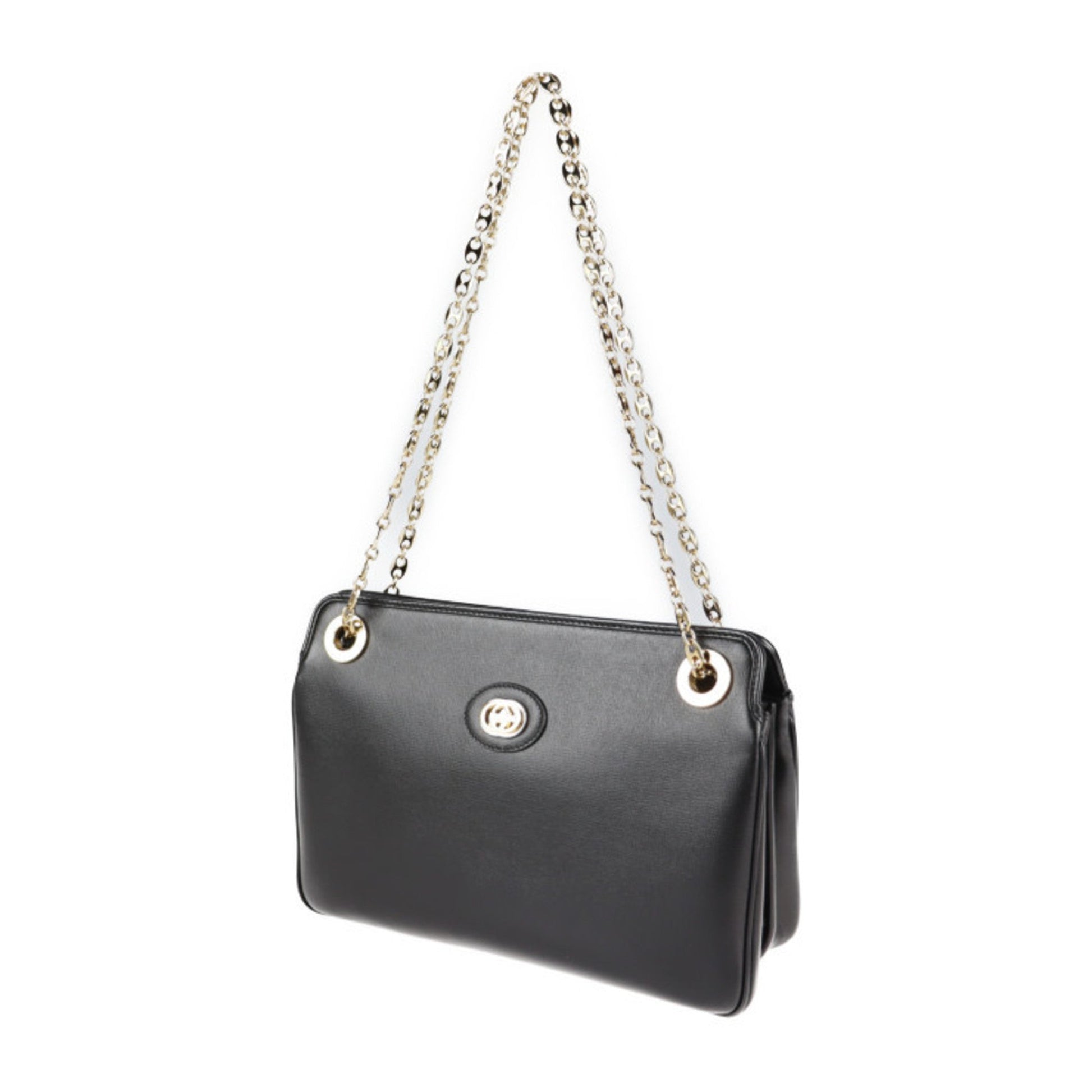 Gucci Leather Shoulder Bag