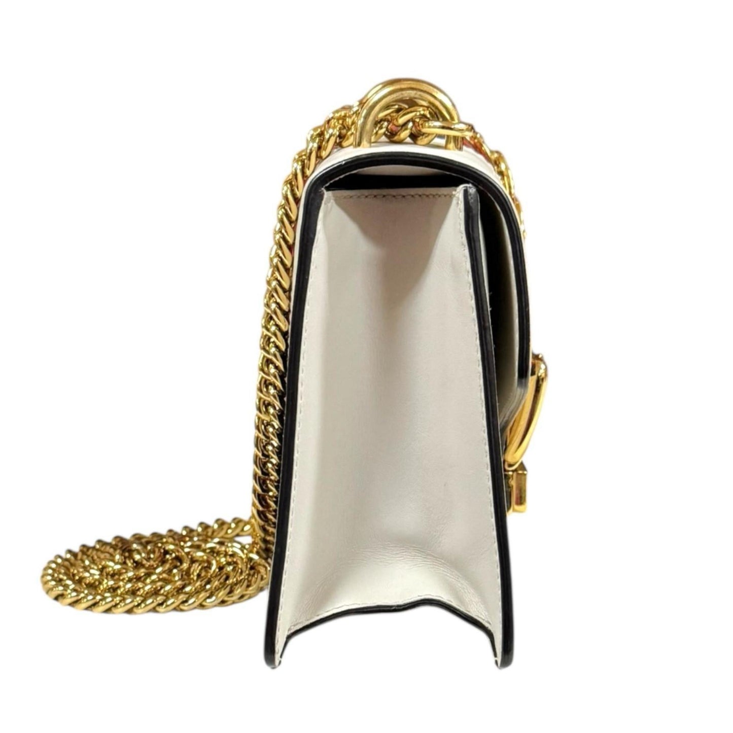 Gucci Ivory White Leather Shoulder Bag ( )