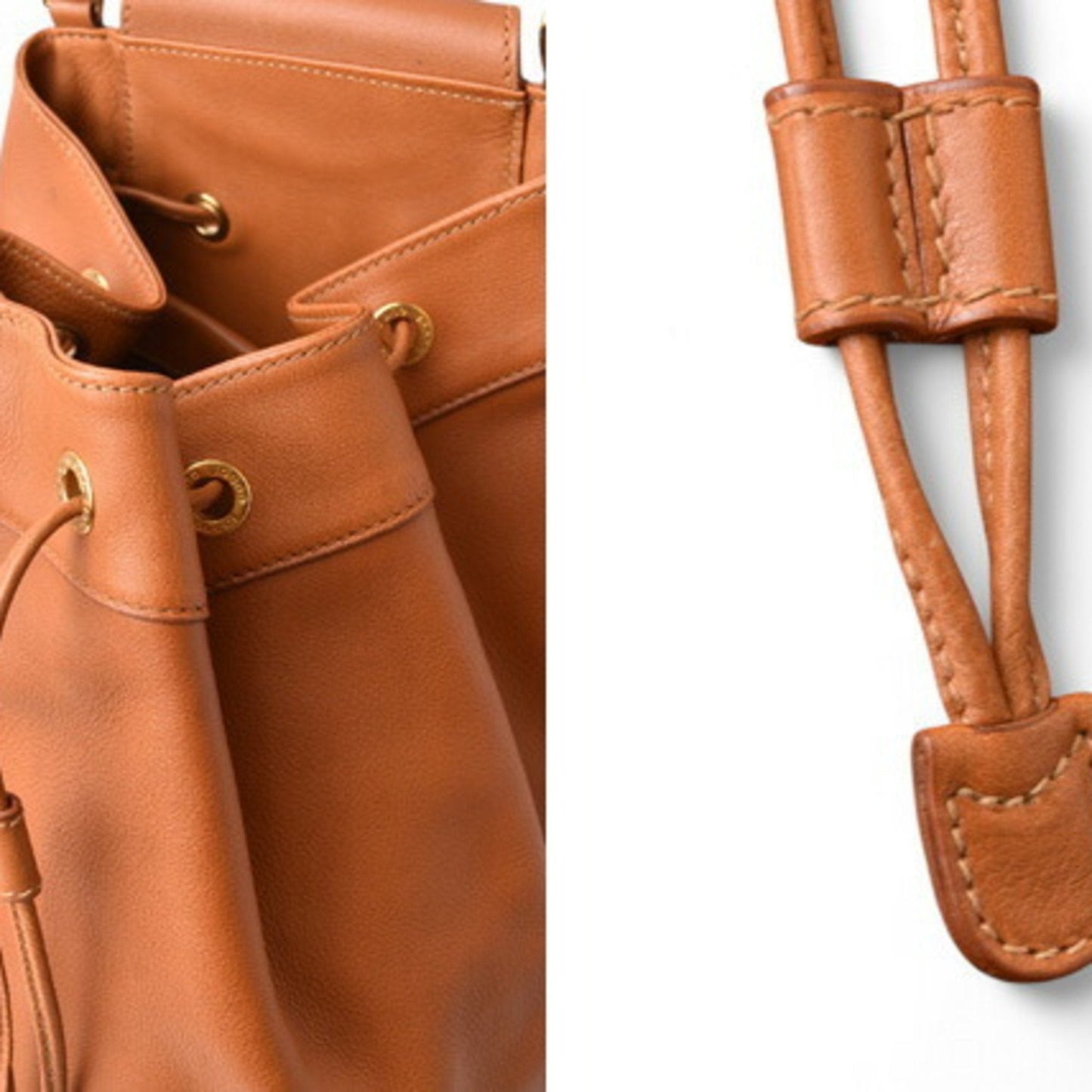 Gucci Brown Leather Shoulder Bag Sling Bag ( )